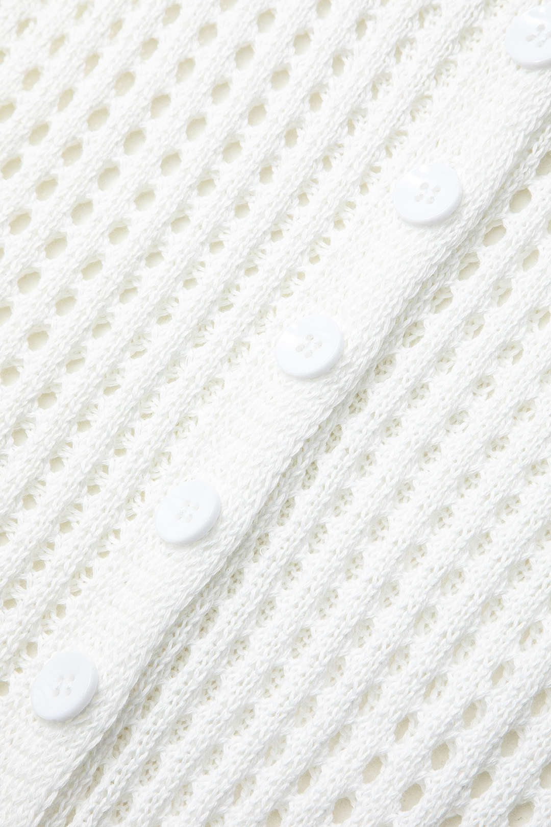 Hollow Out Button-Up V-Neck Slit Long Sleeve Cover-Up for Y2K Fashion Aesthetic Hollow Out Button-Up V-Neck Slit Long Sleeve Cover-Up for Y2K Fashion Aesthetic