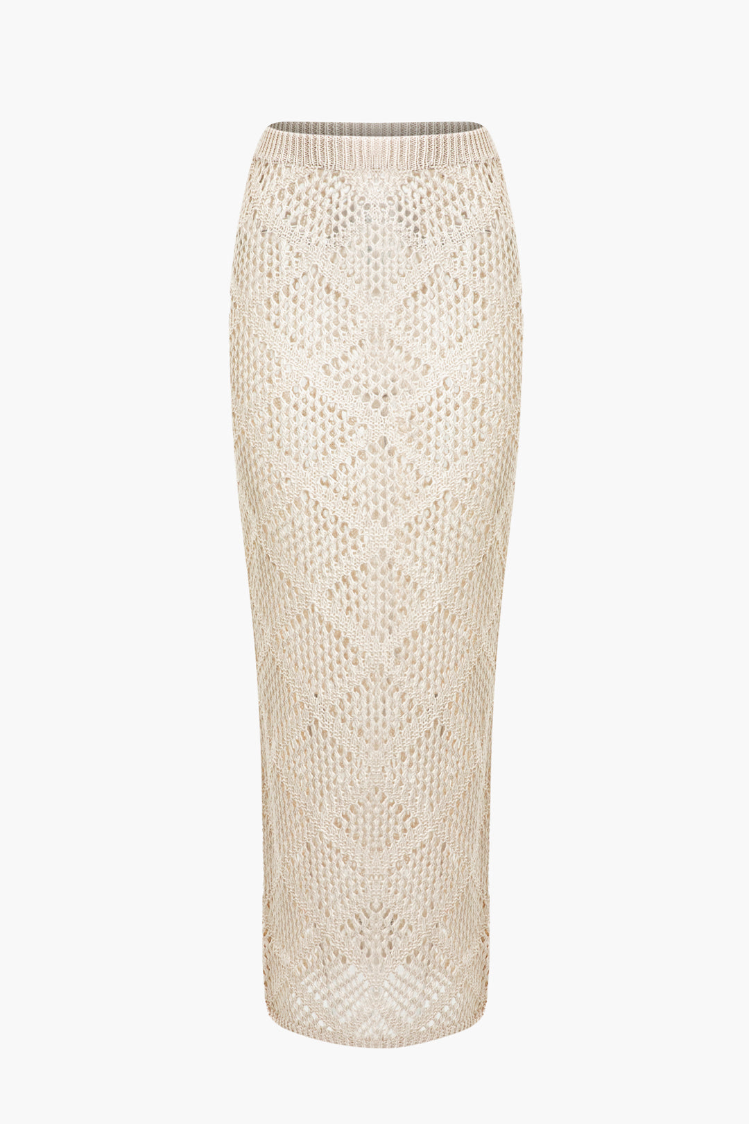 Hollow Out Crop Tank Top & Maxi Skirt Set - Y2K Aesthetic Coquette Style Outfit Hollow Out Crop Tank Top & Maxi Skirt Set - Y2K Aesthetic Coquette Style Outfit