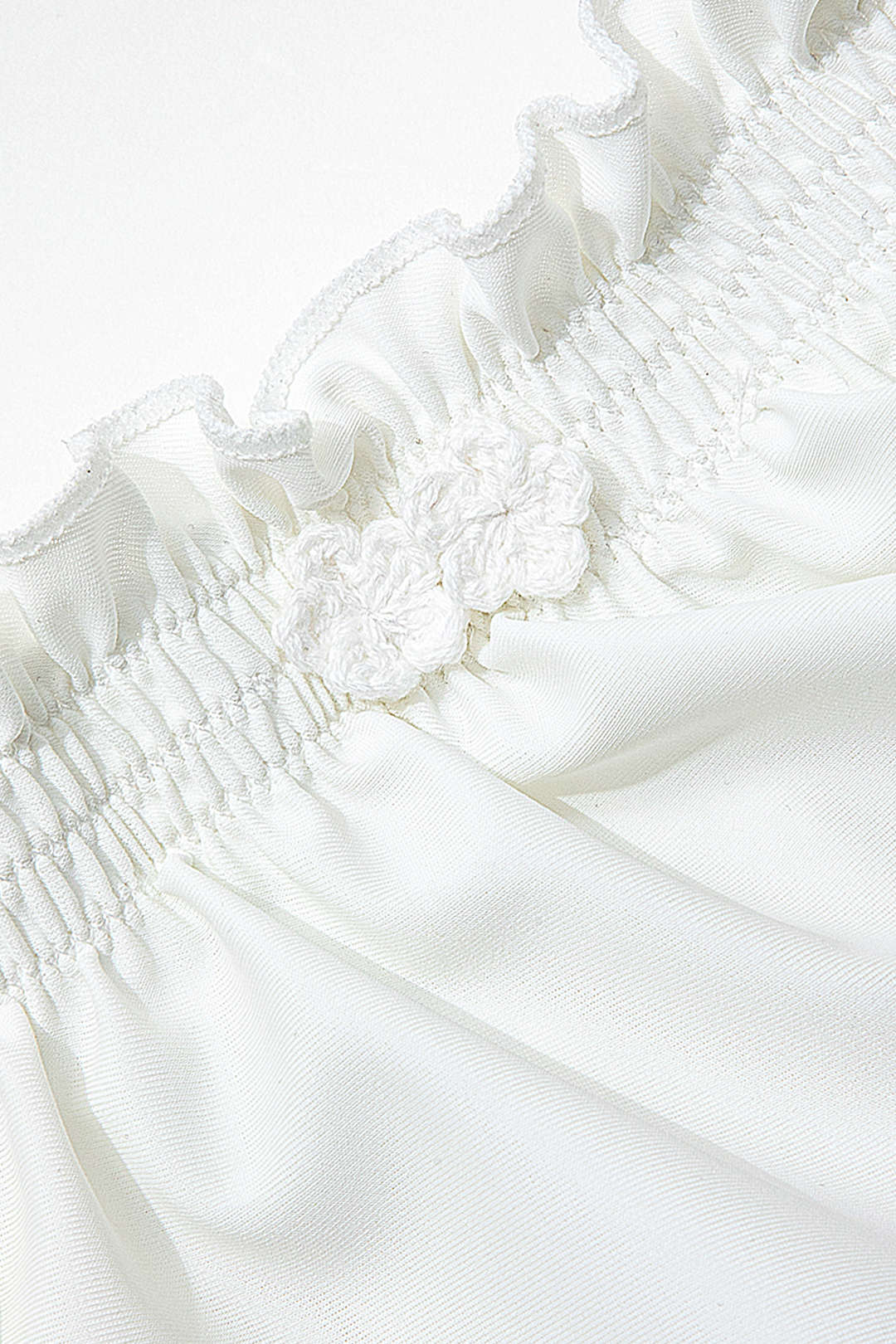 Knot Frill Trim Y2K Aesthetic Bikini Swimsuit Set for Trendy Summer Vibes Knot Frill Trim Y2K Aesthetic Bikini Swimsuit Set for Trendy Summer Vibes