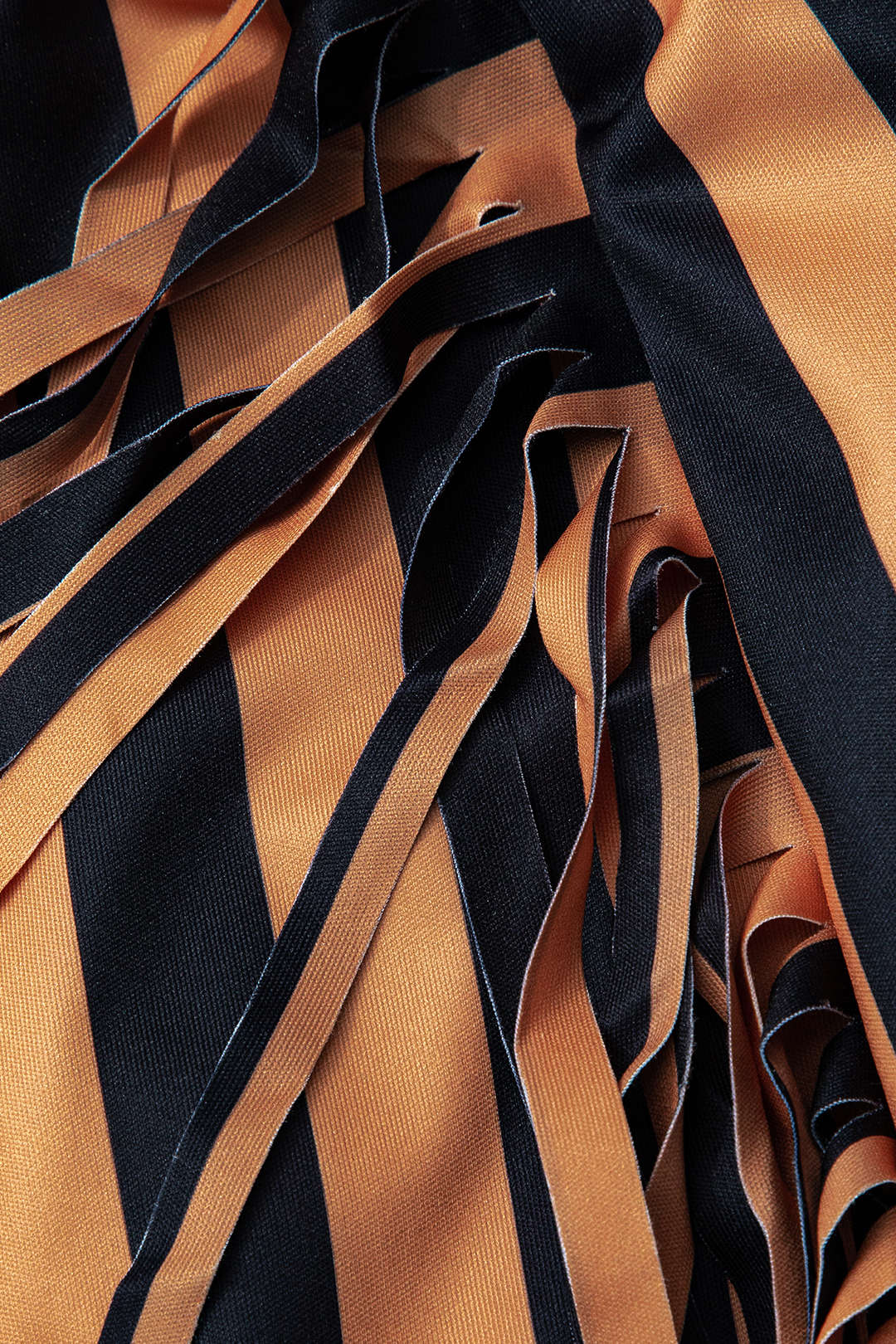 Knotted V-Neck Long Sleeve Top with Stripe Tassel Maxi Skirt Set for Y2K Aesthetic Outfits Knotted V-Neck Long Sleeve Top with Stripe Tassel Maxi Skirt Set for Y2K Aesthetic Outfits