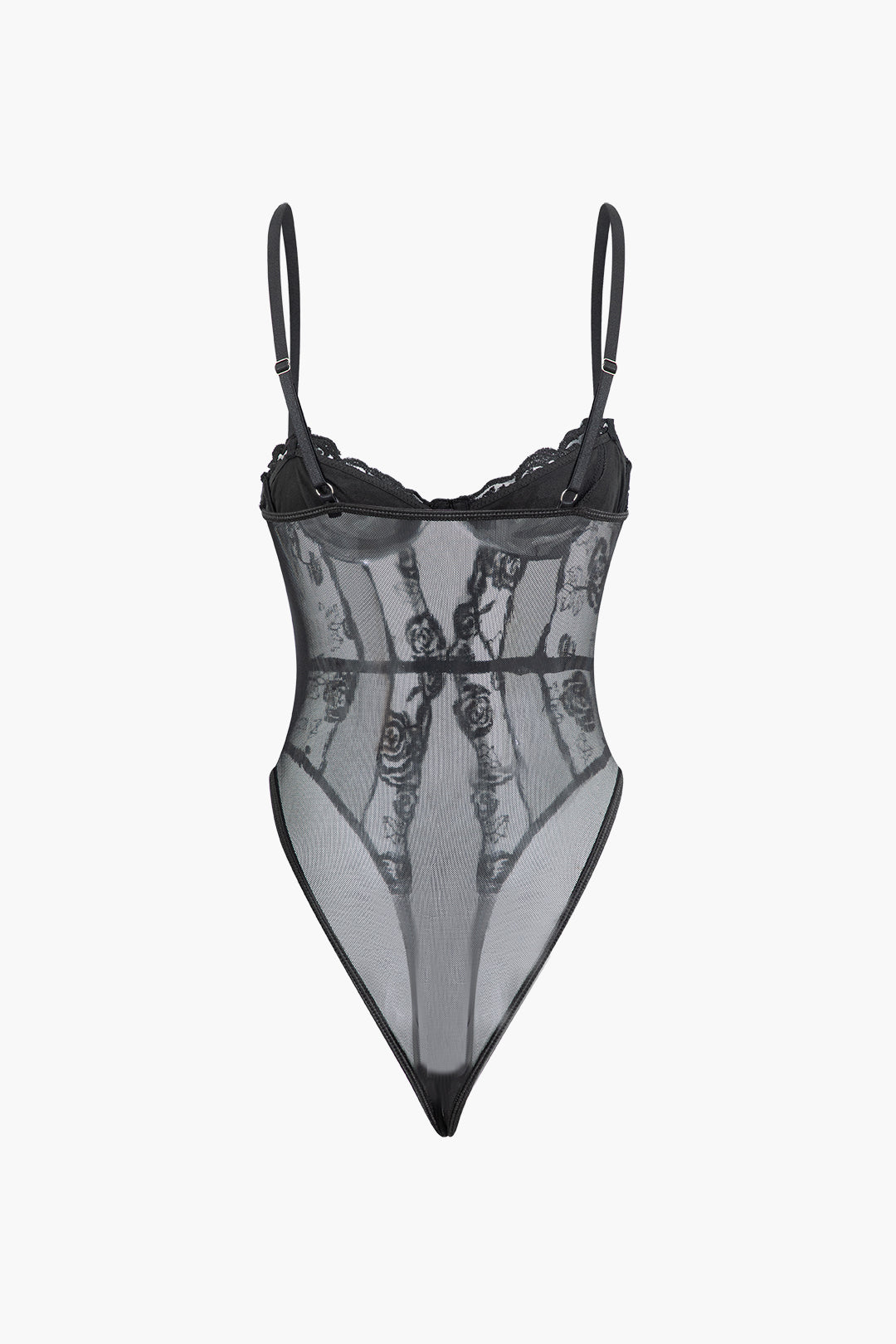 Lace Bustier Bodysuit for Y2K Fashion Lovers - Coquette Aesthetic & Grunge Style