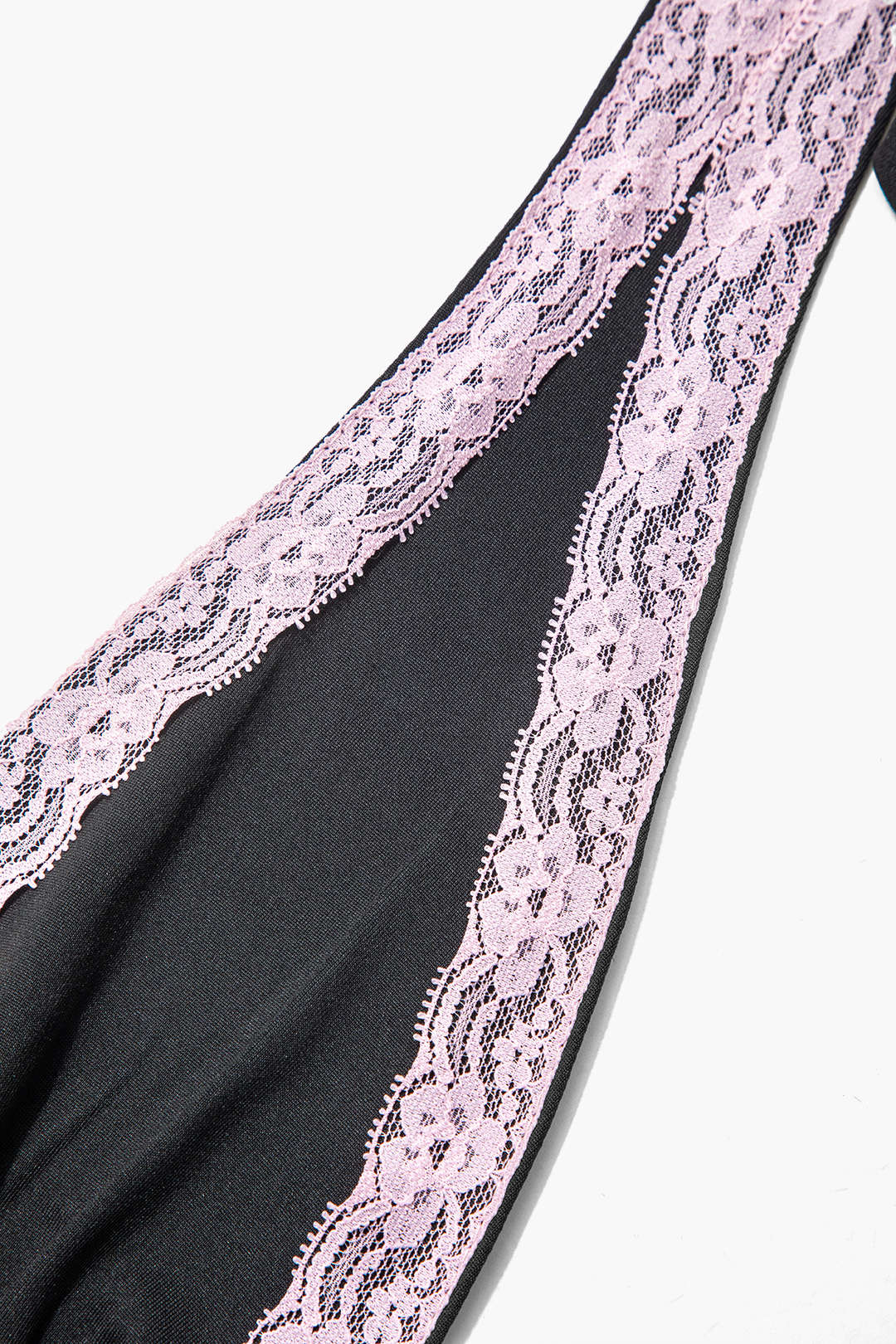 Lace Panel V-Neck Halter Slit Midi Dress for Y2K Fashion and Coquette Aesthetic Styles Lace Panel V-Neck Halter Slit Midi Dress for Y2K Fashion and Coquette Aesthetic Styles