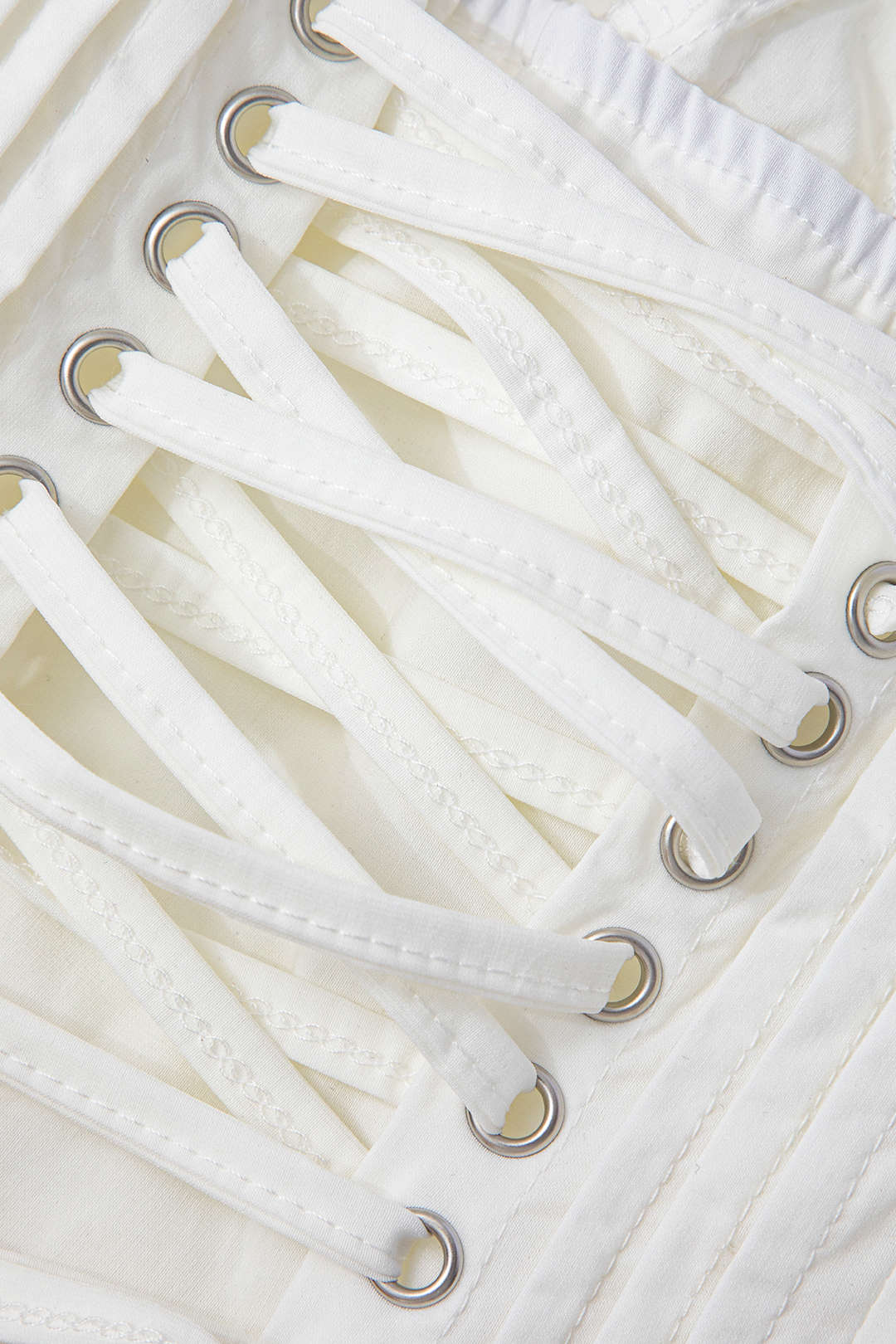 Lace Trim Tie Back Mini Dress - Y2K Aesthetic Slip Dress for Coquette Style Outfits Lace Trim Tie Back Mini Dress - Y2K Aesthetic Slip Dress for Coquette Style Outfits