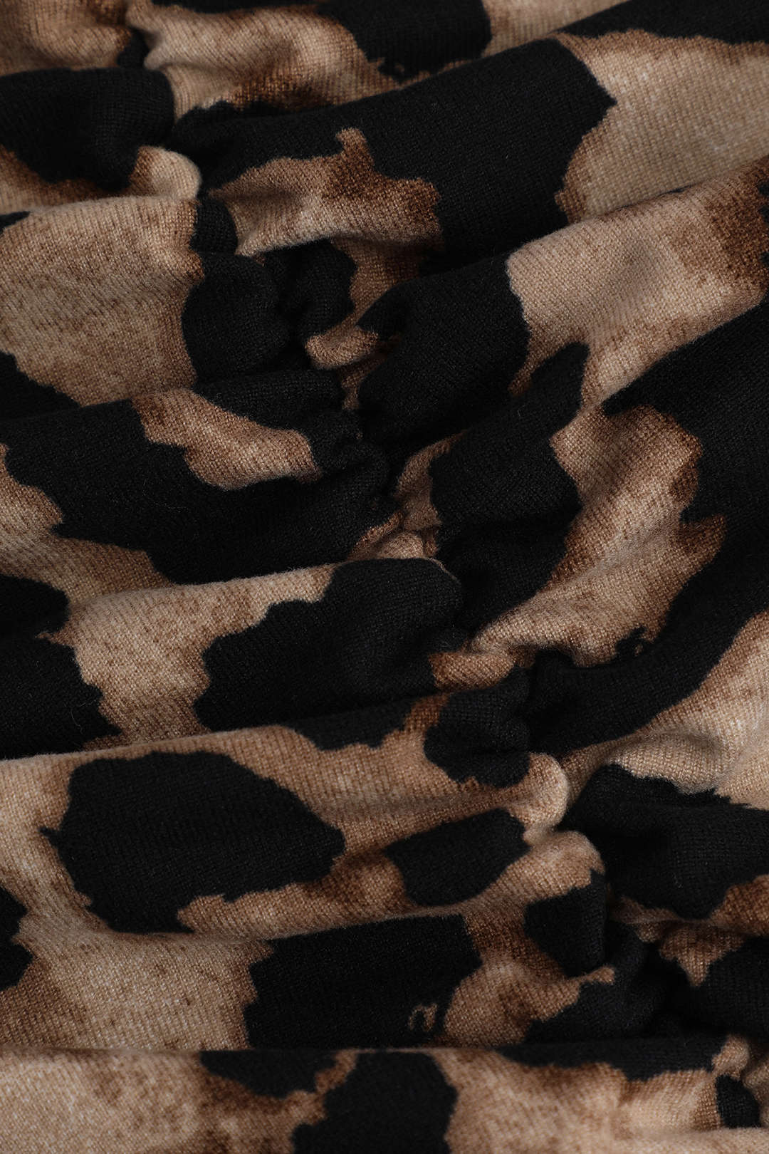 Leopard Print Ruched Slit Midi Skirt - Y2K Aesthetic Fashion for Trendy Outfits Leopard Print Ruched Slit Midi Skirt - Y2K Aesthetic Fashion for Trendy Outfits