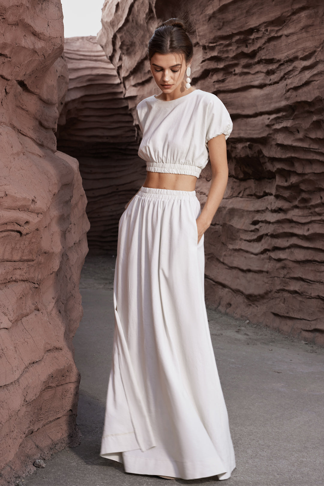 Linen High Waist Maxi Skirt - Y2K Aesthetic Fashion for Effortless Style and Comfort Linen High Waist Maxi Skirt - Y2K Aesthetic Fashion for Effortless Style and Comfort