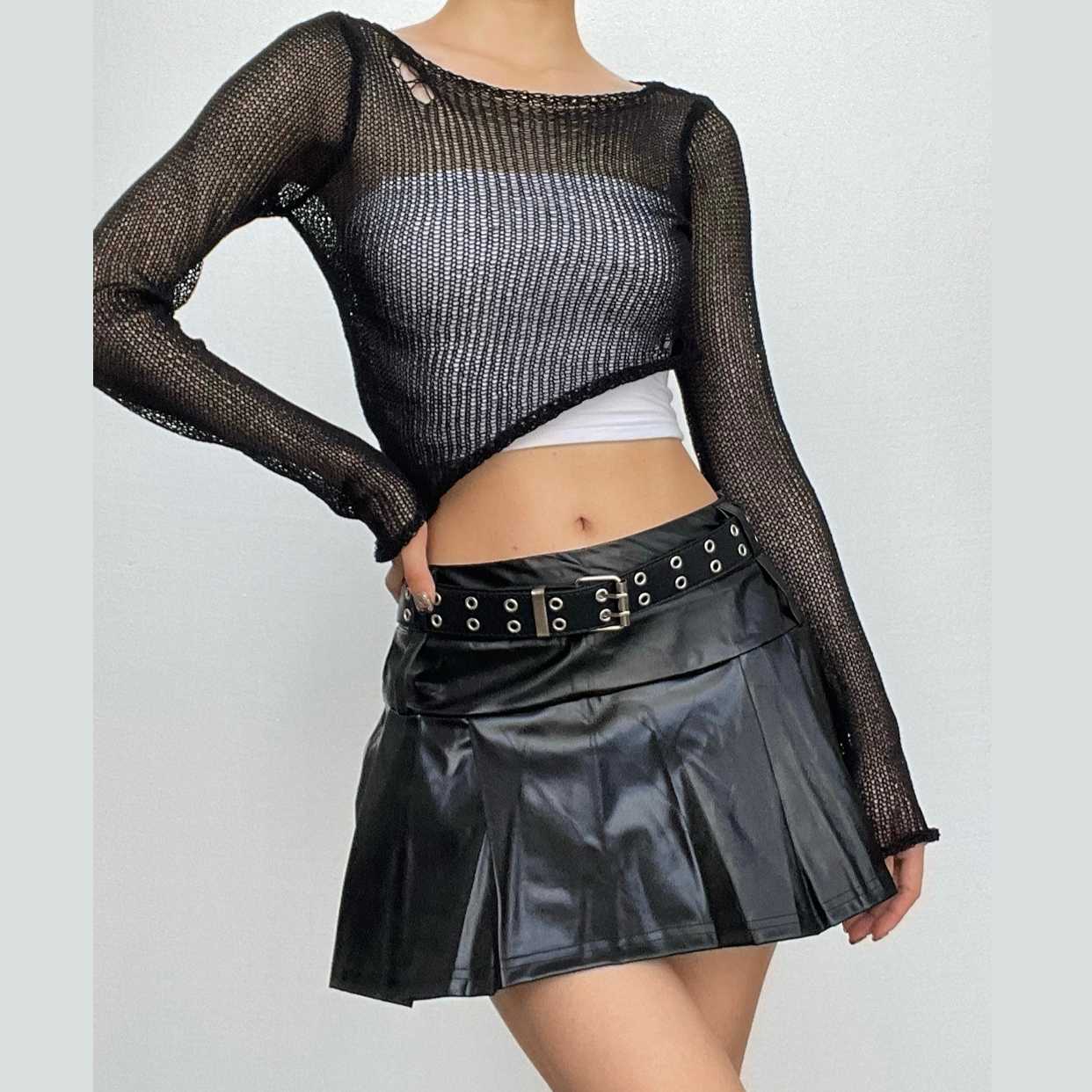 Metallic Pleated Zip-Up Mini Skirt - Y2K Fashion Essential for Aesthetic Outfits Metallic Pleated Zip-Up Mini Skirt - Y2K Fashion Essential for Aesthetic Outfits