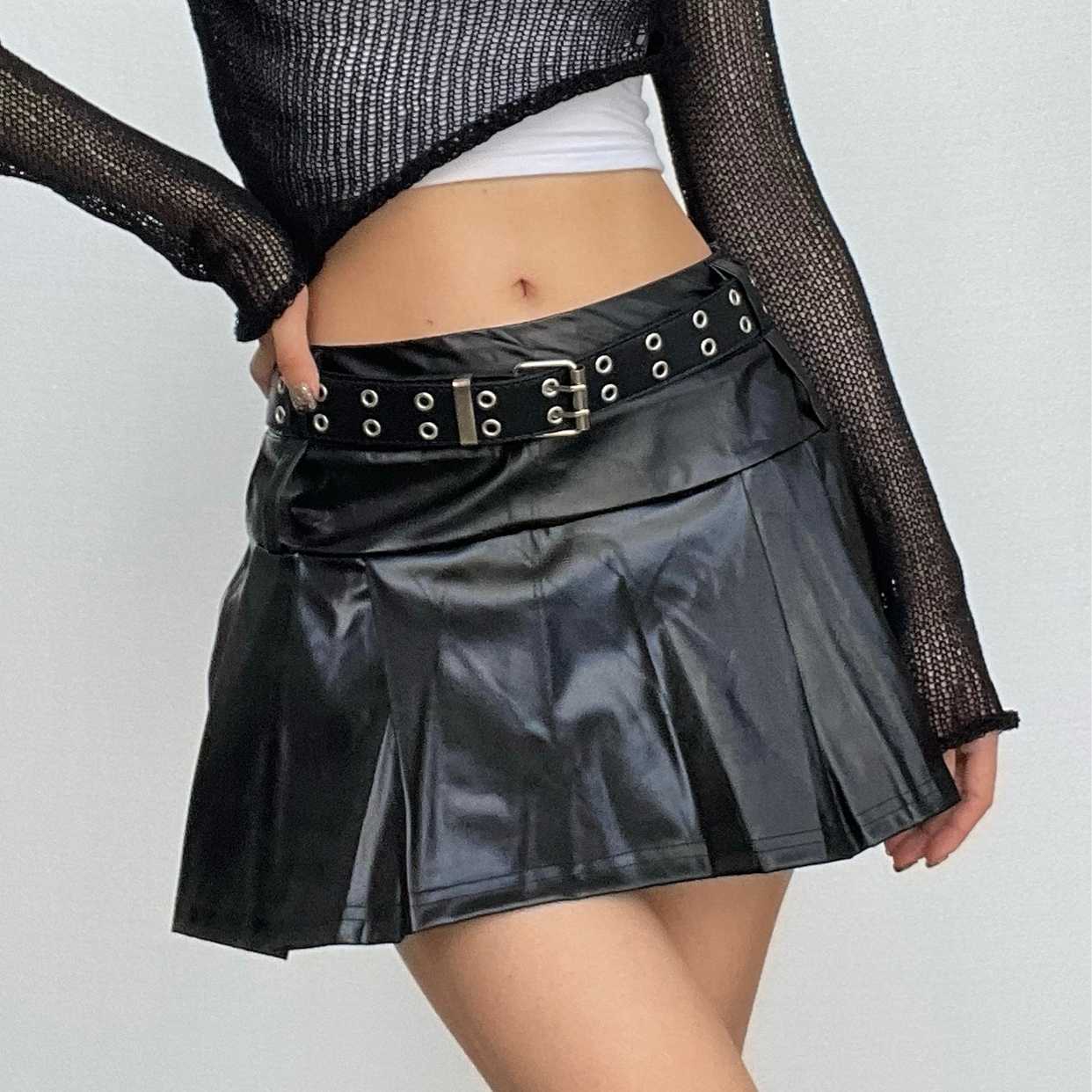 Metallic Pleated Zip-Up Mini Skirt - Y2K Fashion Essential for Aesthetic Outfits Metallic Pleated Zip-Up Mini Skirt - Y2K Fashion Essential for Aesthetic Outfits