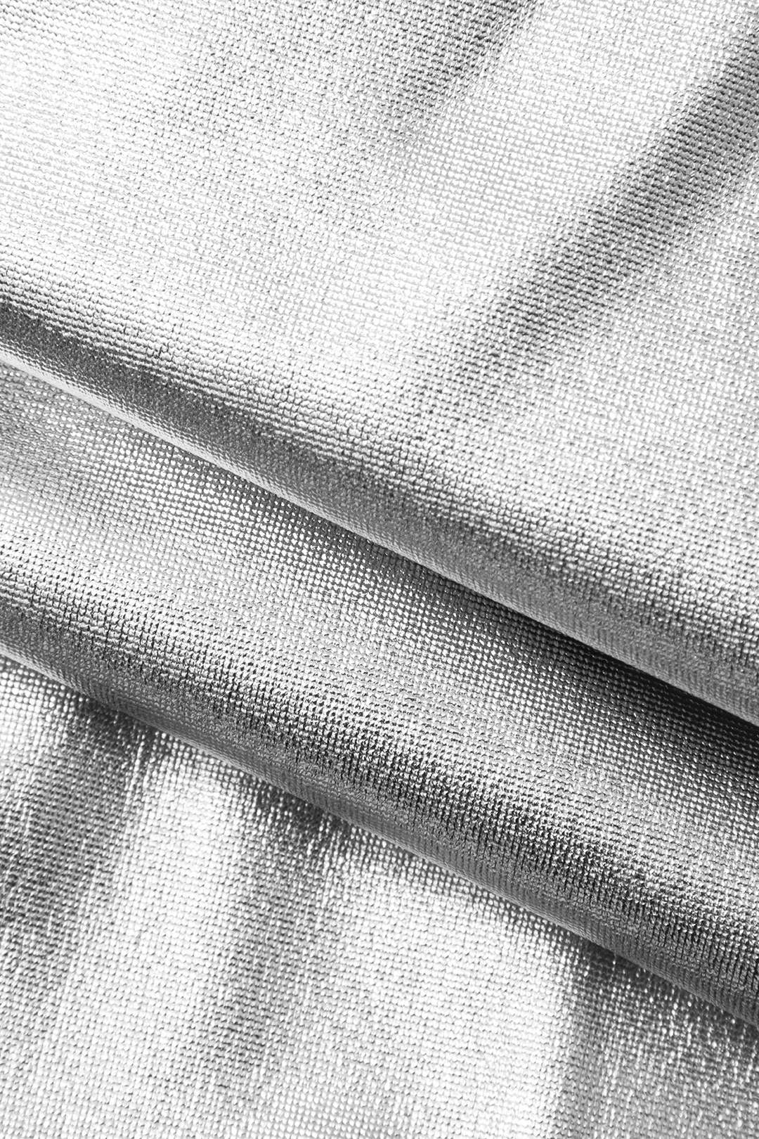 Metallic Round Neck Y2K One-Piece Swimsuit for Trendy Summer Aesthetic Metallic Round Neck Y2K One-Piece Swimsuit for Trendy Summer Aesthetic