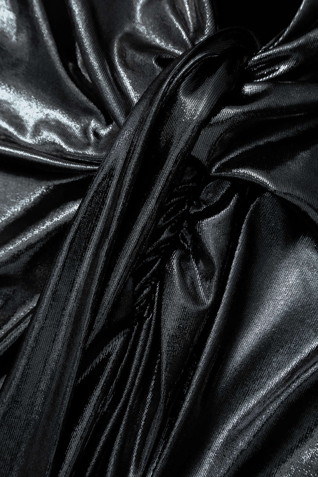 Metallic V-Neck Ruched Slit Wrap Maxi Dress for Y2K Fashion and Coquette Aesthetic Looks Metallic V-Neck Ruched Slit Wrap Maxi Dress for Y2K Fashion and Coquette Aesthetic Looks