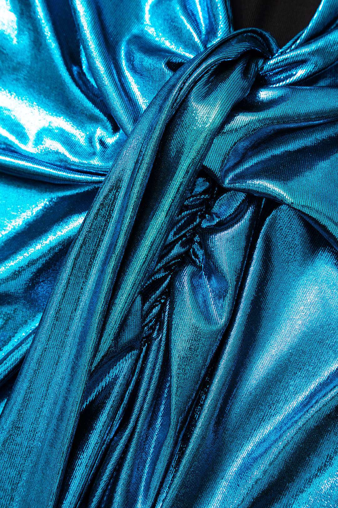 Metallic V-Neck Ruched Slit Wrap Maxi Dress for Y2K Fashion and Coquette Aesthetic Looks Metallic V-Neck Ruched Slit Wrap Maxi Dress for Y2K Fashion and Coquette Aesthetic Looks