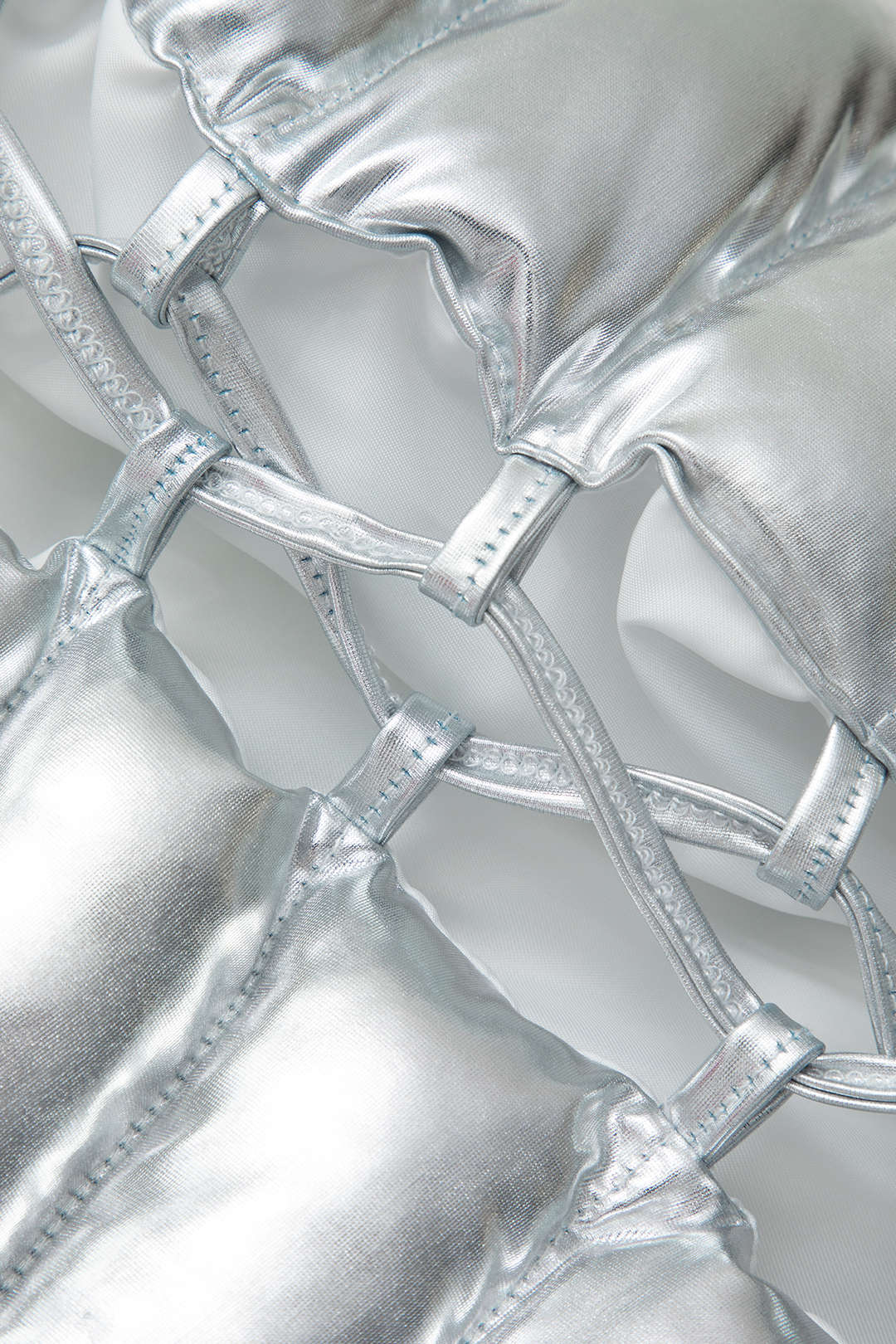 Metallic Y2K Tie Side Mini Skirt - Trendy Grunge Aesthetic for Stylish Outfits Metallic Y2K Tie Side Mini Skirt - Trendy Grunge Aesthetic for Stylish Outfits