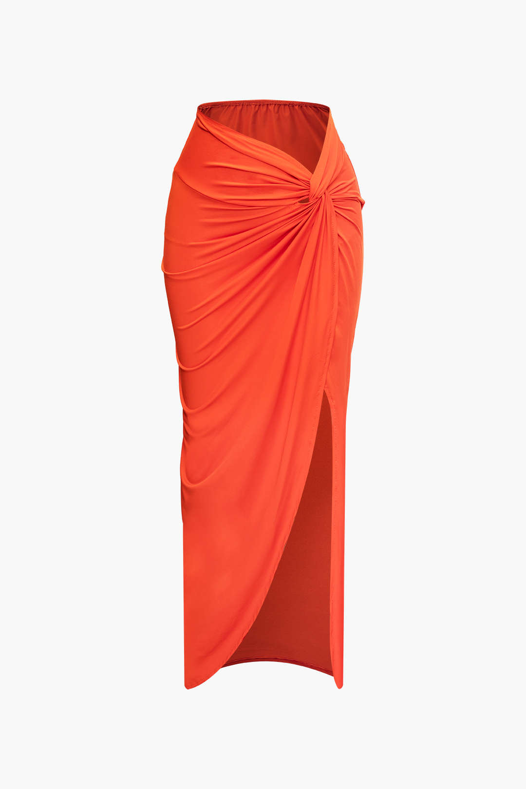 Off-Shoulder Cut-Out Long Sleeve Top & Twist Slit Maxi Skirt Set for Y2K Aesthetic Outfits Off-Shoulder Cut-Out Long Sleeve Top & Twist Slit Maxi Skirt Set for Y2K Aesthetic Outfits