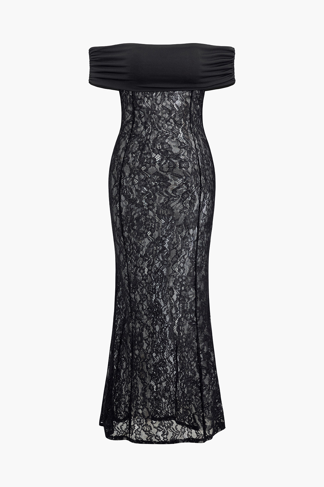 Off The Shoulder Lace Maxi Dress - Y2K Aesthetic Elegance for Chic Coquette Style Off The Shoulder Lace Maxi Dress - Y2K Aesthetic Elegance for Chic Coquette Style