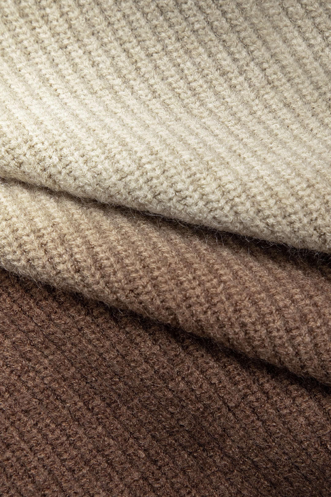 Ombre Collar Zipper Knit Cardigan - Y2K Aesthetic Layering Piece for Cozy Outfits Ombre Collar Zipper Knit Cardigan - Y2K Aesthetic Layering Piece for Cozy Outfits