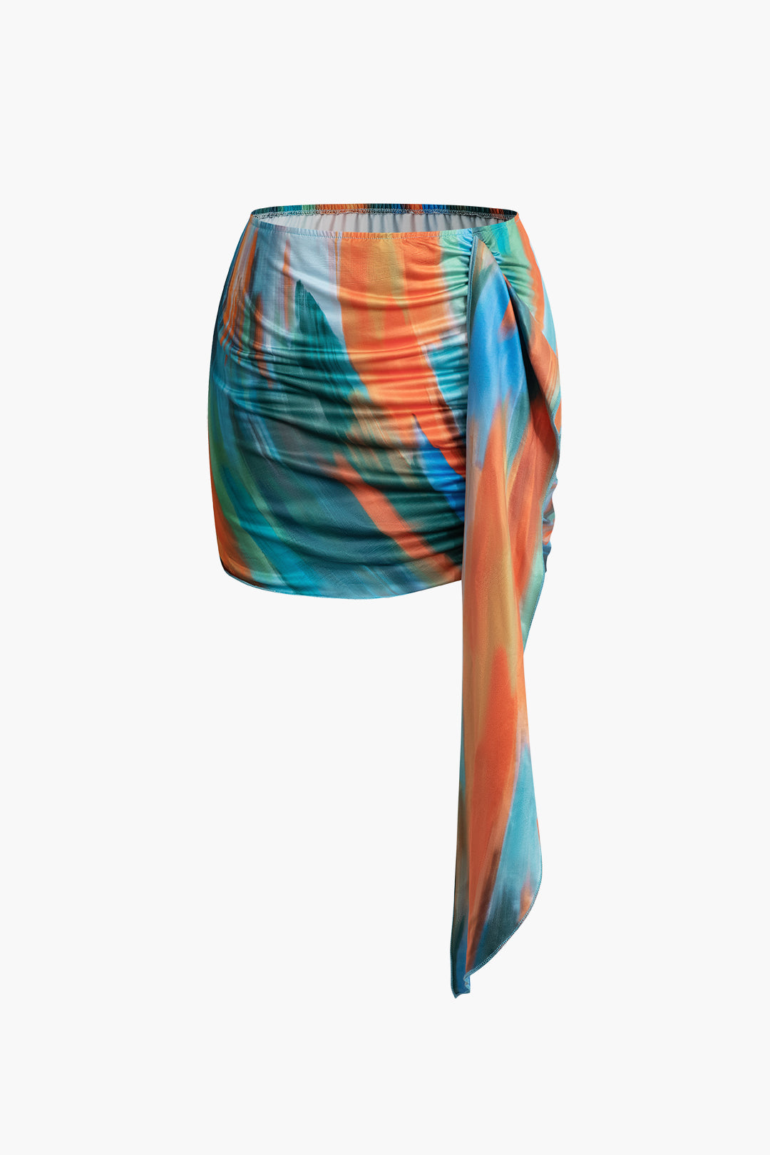 Ombre Tie Halter Tank Top & Mini Skirt Set - Y2K Aesthetic Outfit for Trendy Looks Ombre Tie Halter Tank Top & Mini Skirt Set - Y2K Aesthetic Outfit for Trendy Looks