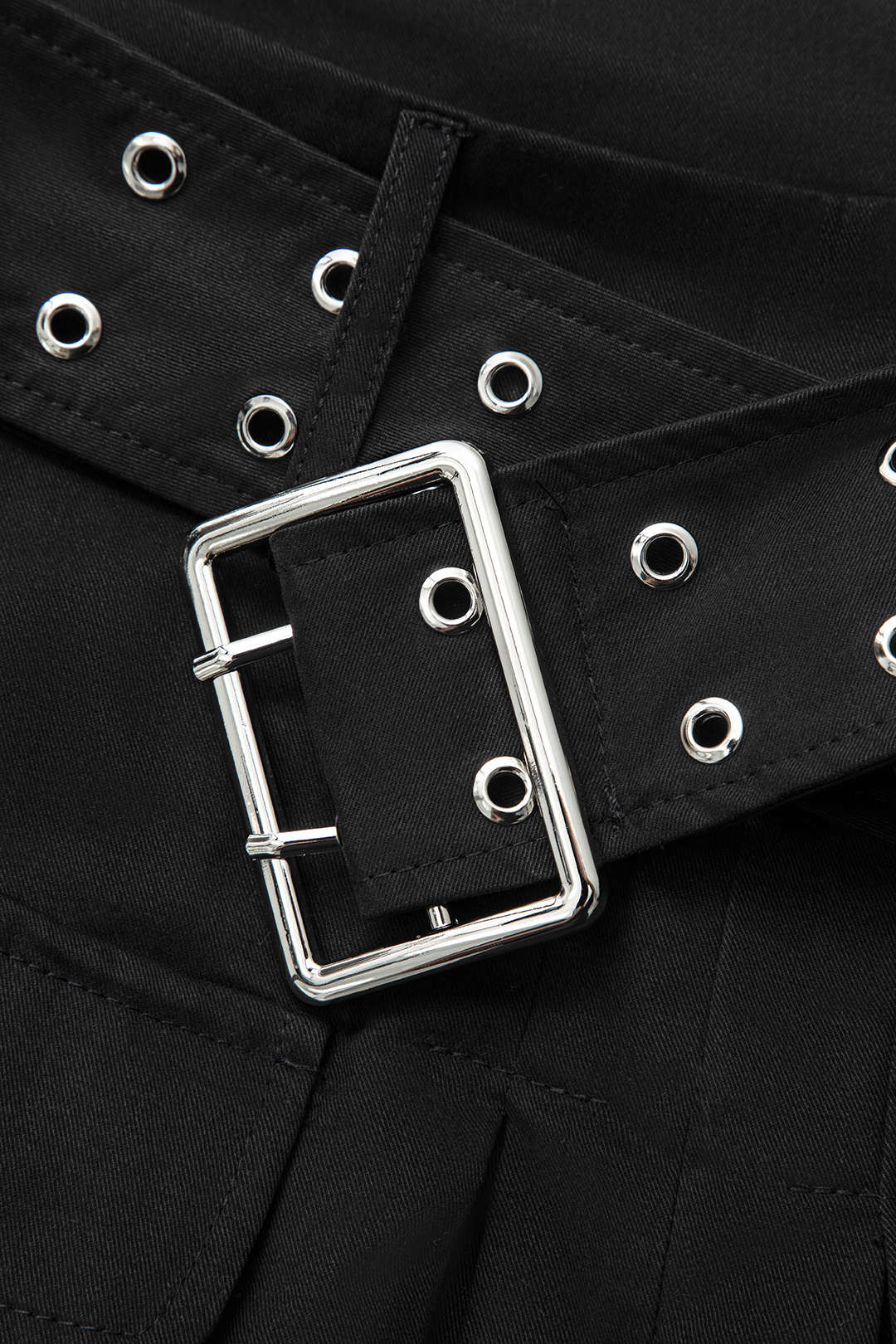 Pleated Mini Skirt with Flap Pockets and Buckle Belt - Y2K Aesthetic Fashion Essential Pleated Mini Skirt with Flap Pockets and Buckle Belt - Y2K Aesthetic Fashion Essential