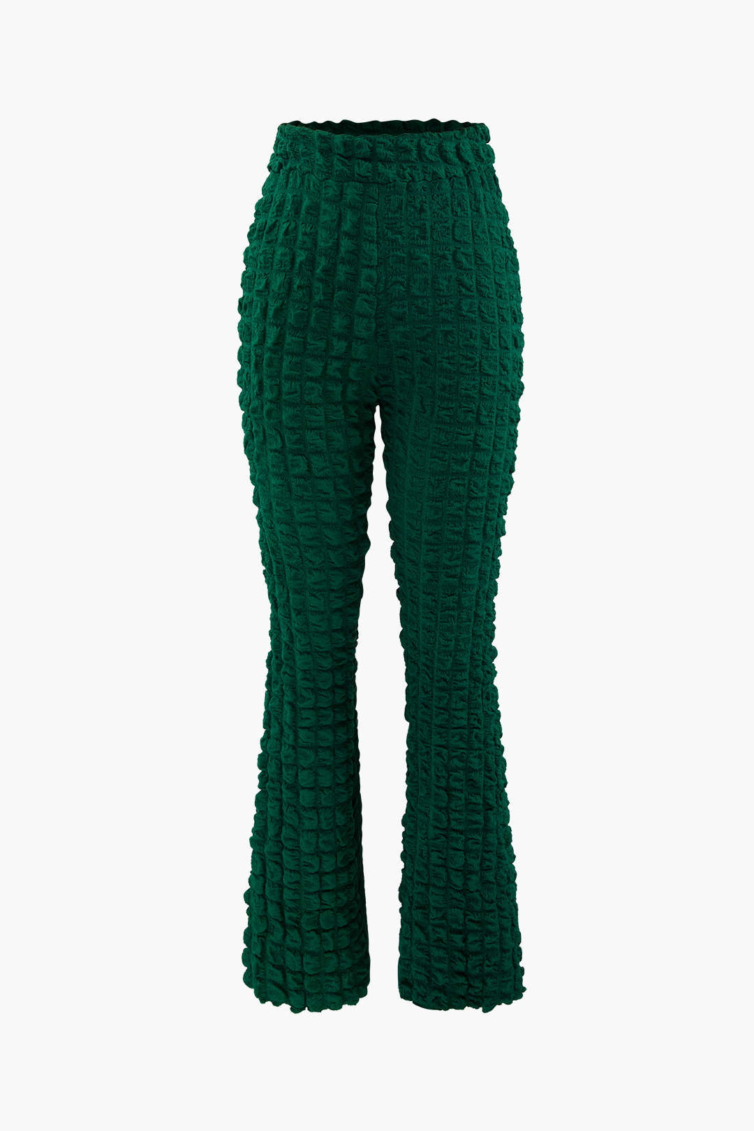 Popcorn Textured Y2K Halter Cami Top & Flare Pants Set for Trendy Aesthetic Outfits Popcorn Textured Y2K Halter Cami Top & Flare Pants Set for Trendy Aesthetic Outfits