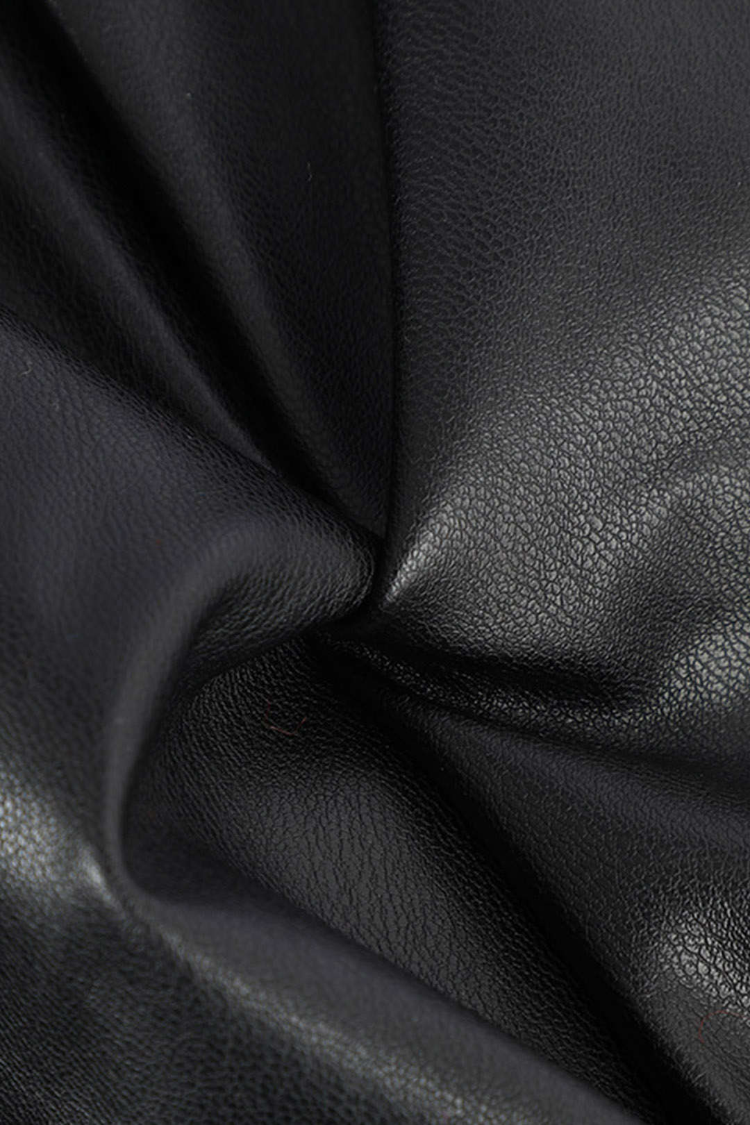 Punk-Inspired Faux Leather High-Waisted Gathered Skinny Leg Pants for Edgy Y2K Style Punk-Inspired Faux Leather High-Waisted Gathered Skinny Leg Pants for Edgy Y2K Style