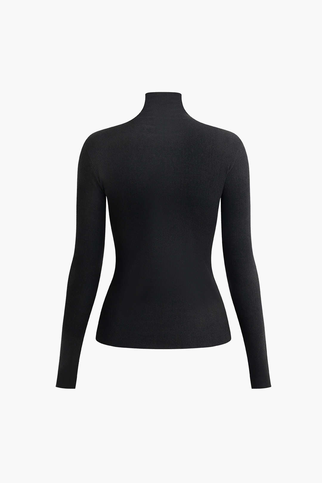 Reversible Colorblock Sleeve Turtleneck Top for Y2K Fashion and Aesthetic Outfits Reversible Colorblock Sleeve Turtleneck Top for Y2K Fashion and Aesthetic Outfits