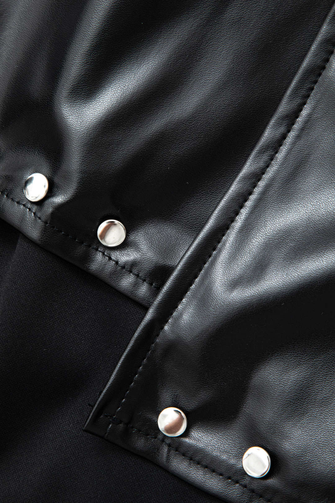 Rivet Faux Leather Belted Mini Skirt - Y2K Grunge Aesthetic Fashion Essential Rivet Faux Leather Belted Mini Skirt - Y2K Grunge Aesthetic Fashion Essential