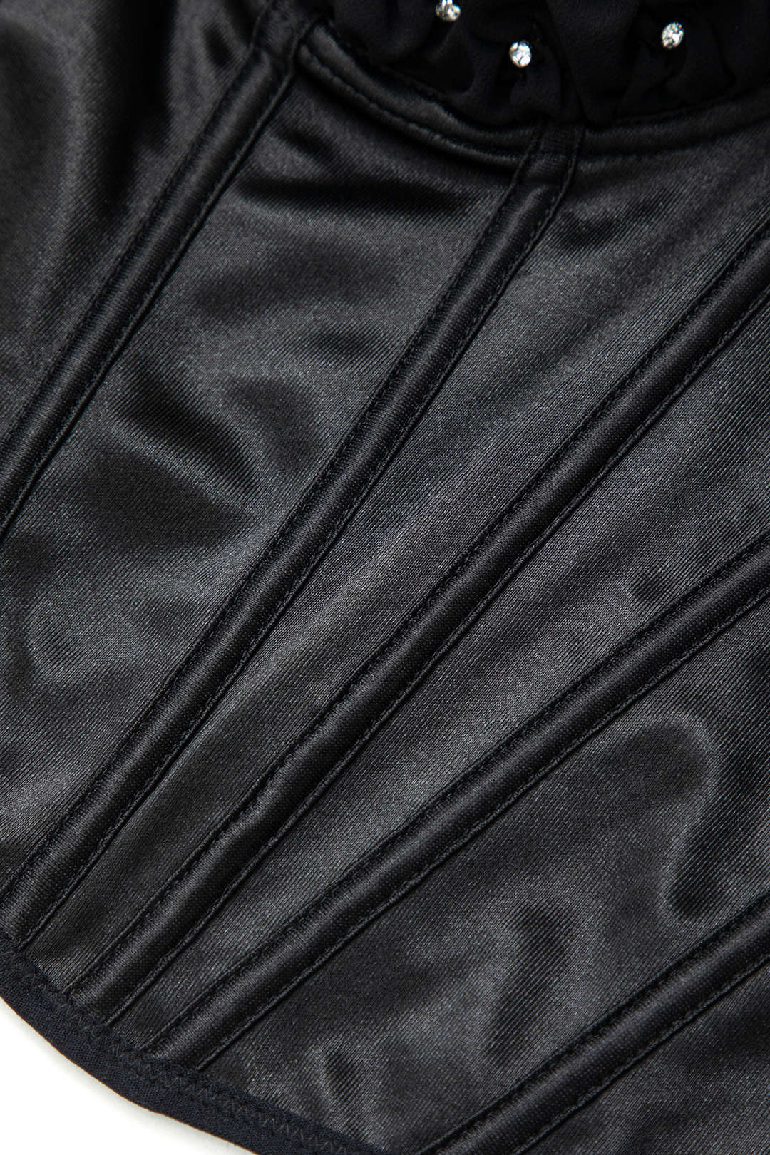 Ruched Bust Crystal Embellished Y2K Corset Cami Top for Coquette Aesthetic Outfits Ruched Bust Crystal Embellished Y2K Corset Cami Top for Coquette Aesthetic Outfits