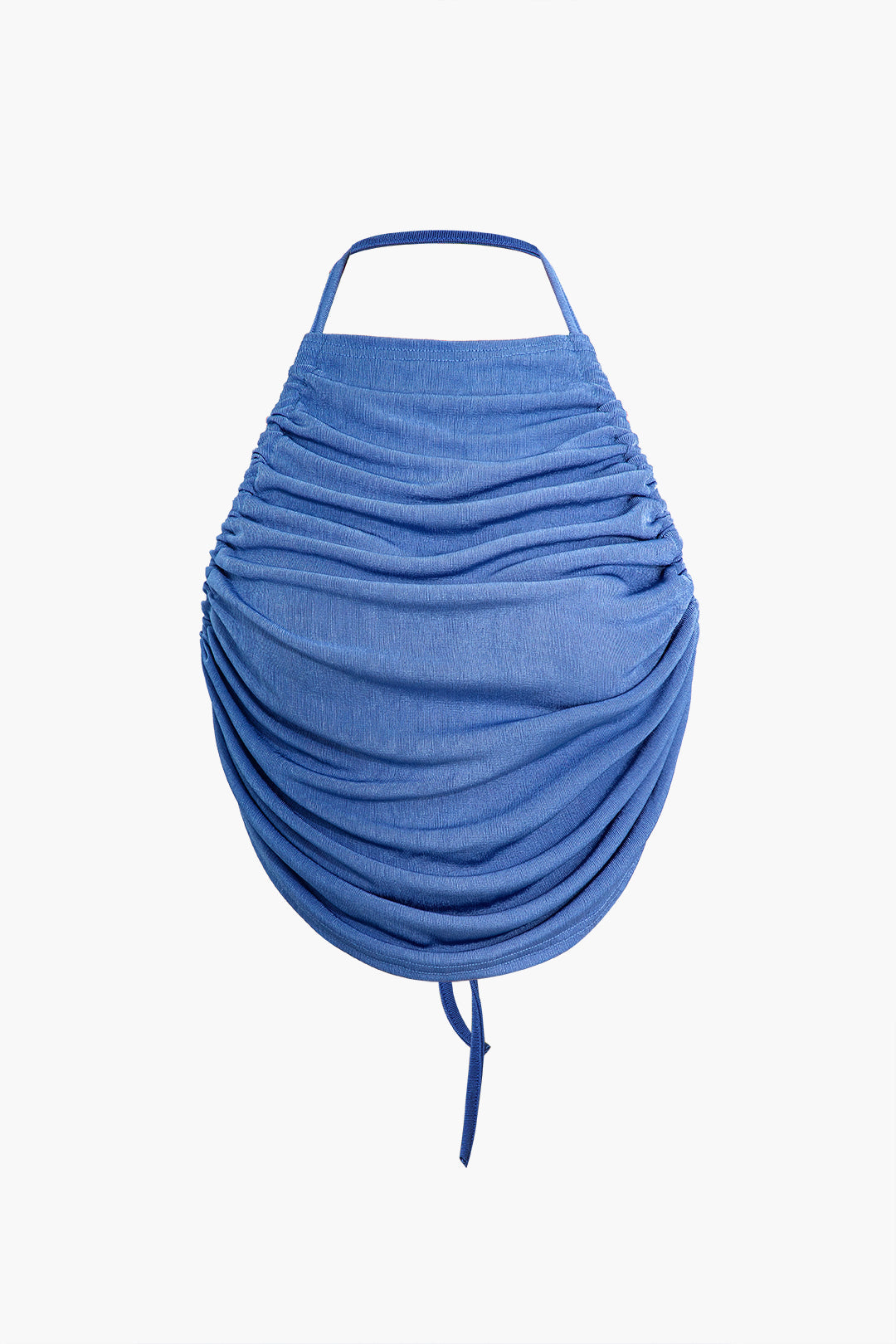 Ruched Halter Backless Cami Top & Maxi Skirt Set - Y2K Aesthetic Coquette Outfit Ruched Halter Backless Cami Top & Maxi Skirt Set - Y2K Aesthetic Coquette Outfit