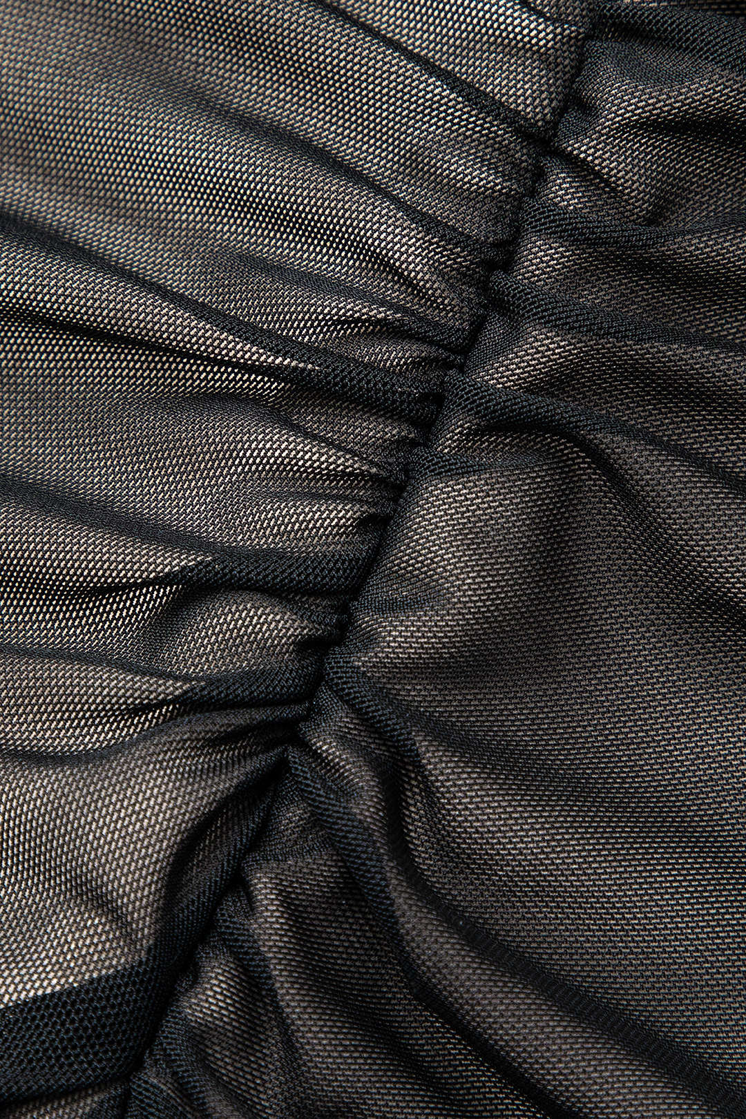 Ruched Mesh Long Sleeve Mini Dress - Y2K Aesthetic Party Dress for Trendy Outfits Ruched Mesh Long Sleeve Mini Dress - Y2K Aesthetic Party Dress for Trendy Outfits