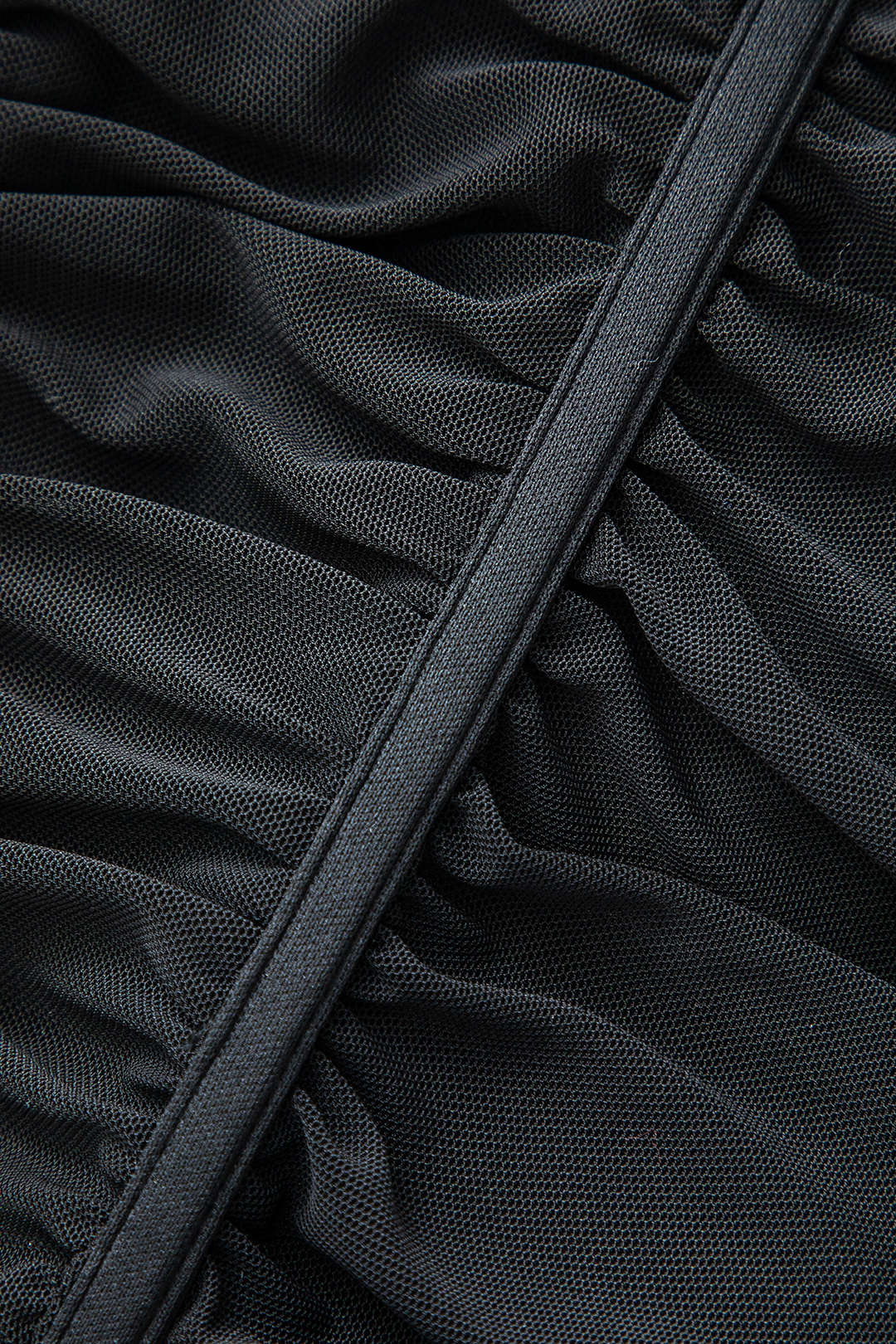 Ruched Mesh Tube Top with 3D Flower Ties - Y2K Aesthetic Cute Top for Trendy Outfits Ruched Mesh Tube Top with 3D Flower Ties - Y2K Aesthetic Cute Top for Trendy Outfits