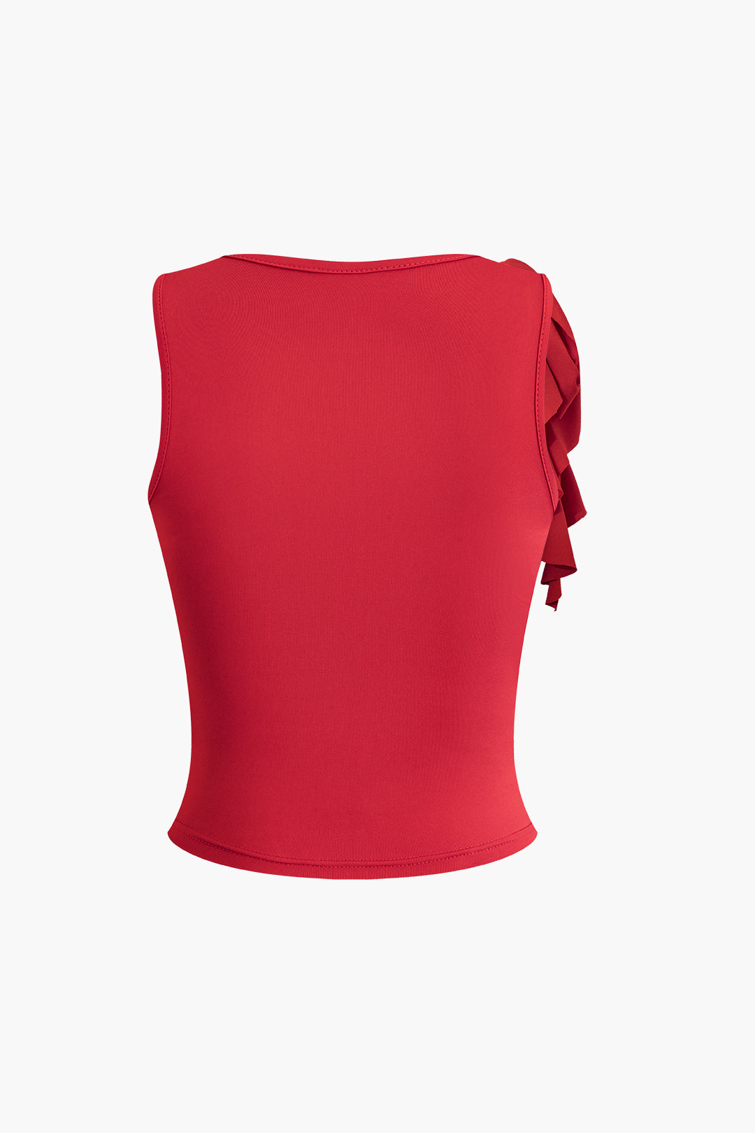 Ruffle Detail Tank Top and Mini Skirt Set for Y2K Fashion and Coquette Aesthetic Ruffle Detail Tank Top and Mini Skirt Set for Y2K Fashion and Coquette Aesthetic