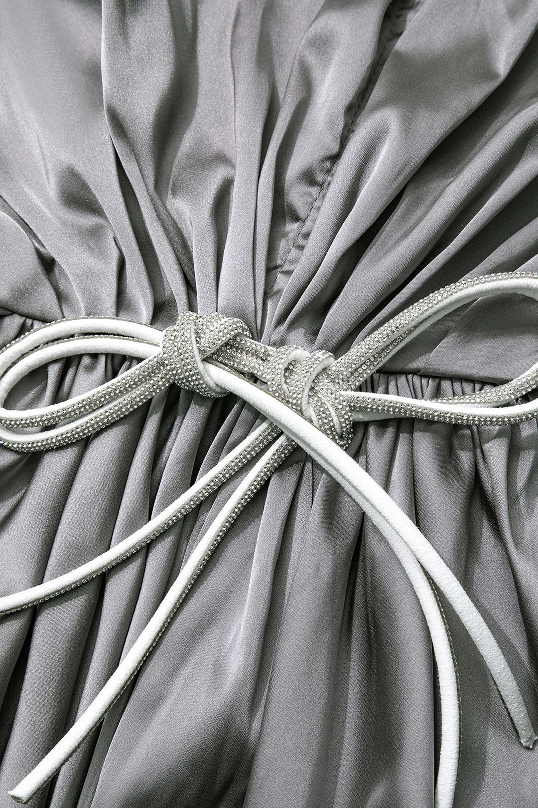 Satin Backless Halter V-Neck Ruched Maxi Dress with Tie - Y2K Aesthetic Evening Wear Satin Backless Halter V-Neck Ruched Maxi Dress with Tie - Y2K Aesthetic Evening Wear