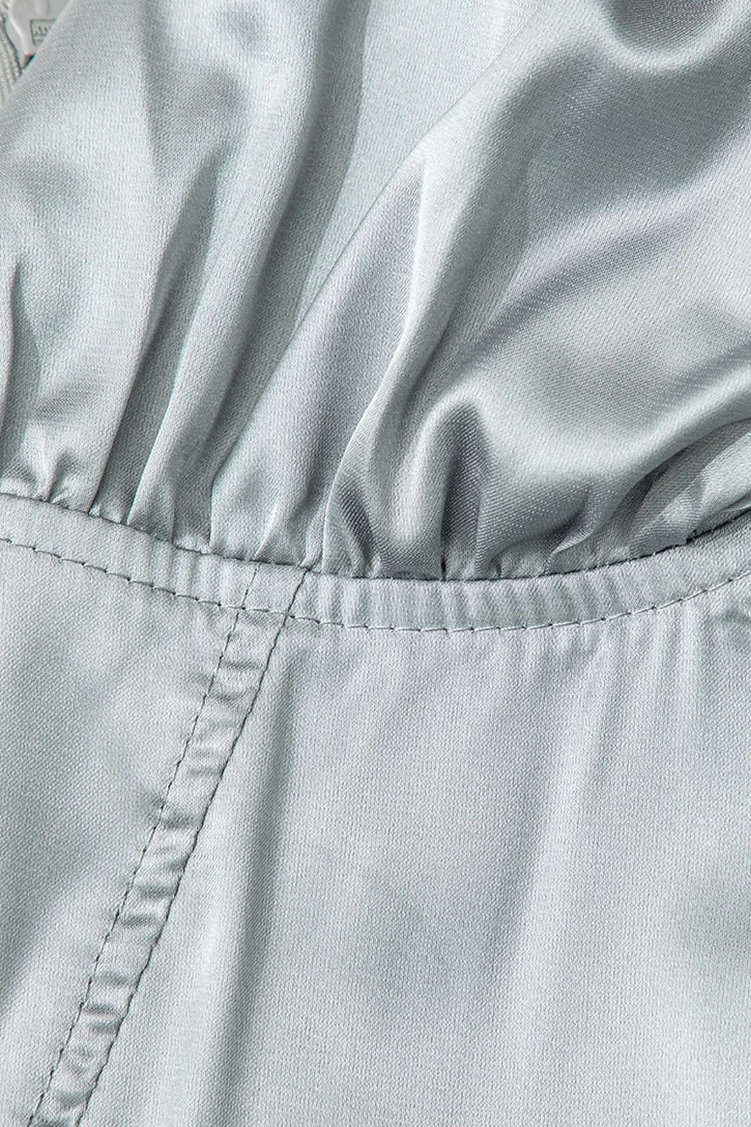 Satin Slit Ruched V-Neck Maxi Dress for Y2K Aesthetic and Coquette Style Outfits Satin Slit Ruched V-Neck Maxi Dress for Y2K Aesthetic and Coquette Style Outfits