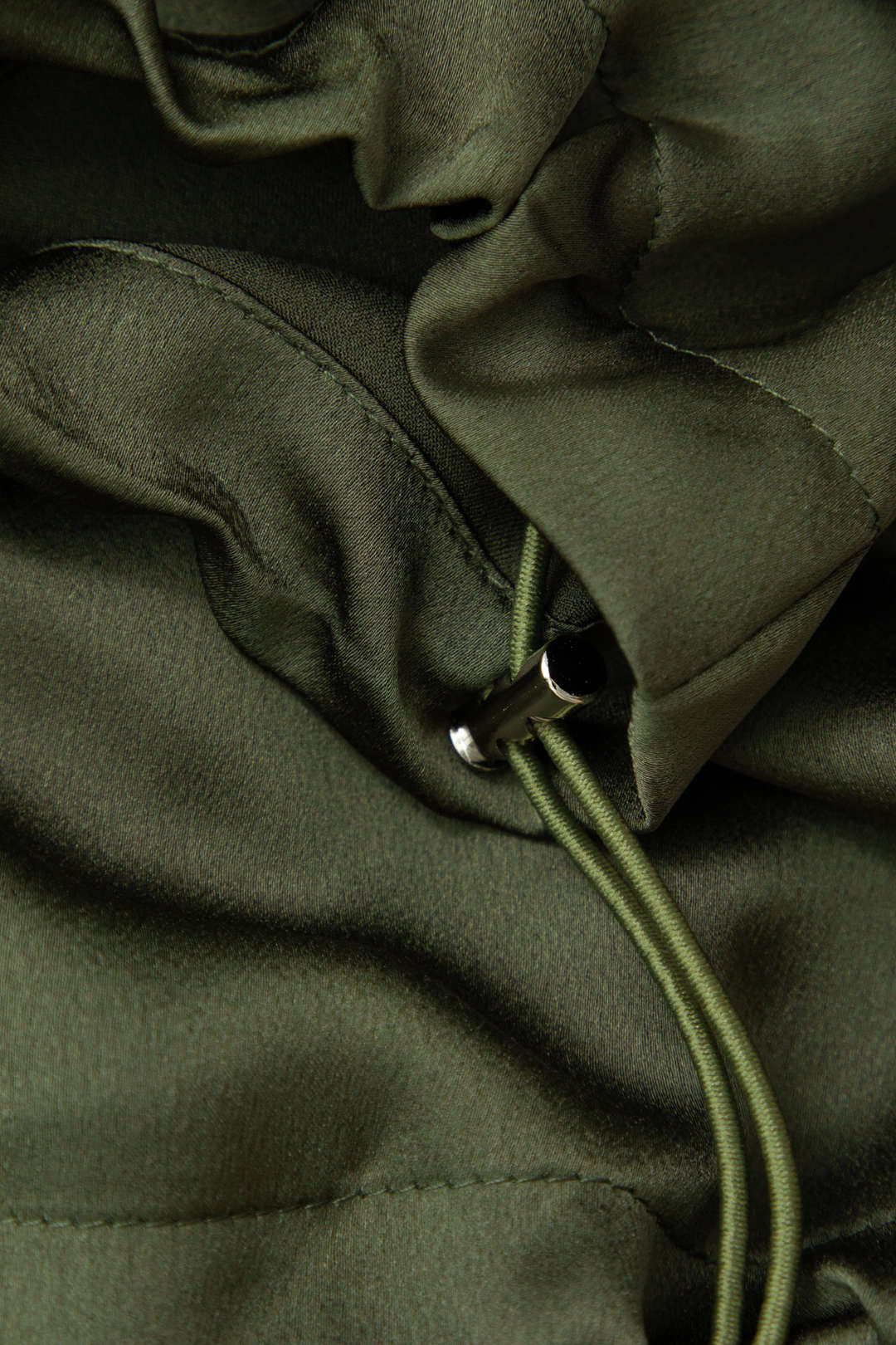 Satin Straight Leg Cargo Pants with Drawstring Hem for Y2K Fashion and Coquette Aesthetic Satin Straight Leg Cargo Pants with Drawstring Hem for Y2K Fashion and Coquette Aesthetic