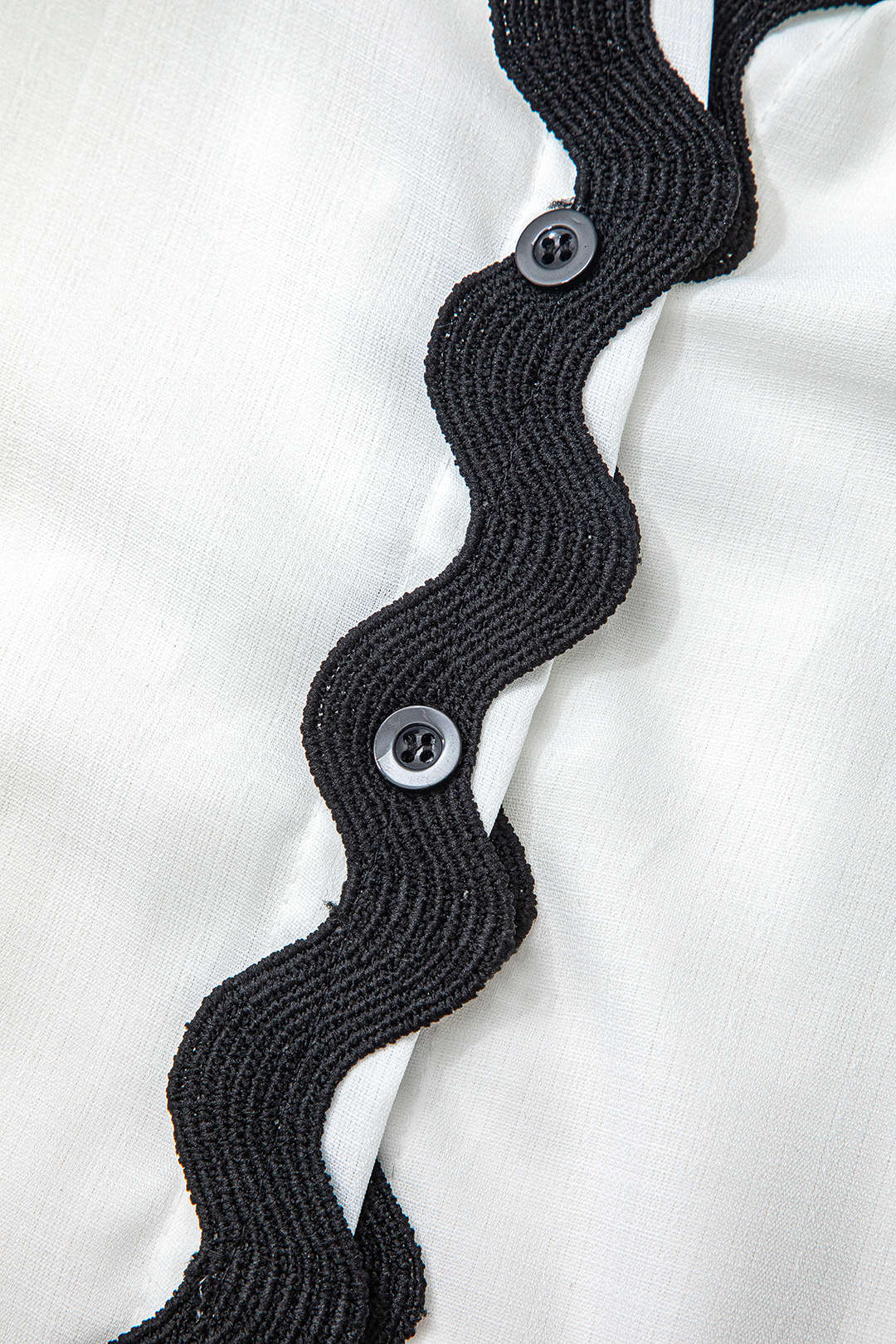 Scallop Trim Y2K Aesthetic Short Sleeve Shirt and Matching Shorts Set for Trendy Outfits Scallop Trim Y2K Aesthetic Short Sleeve Shirt and Matching Shorts Set for Trendy Outfits