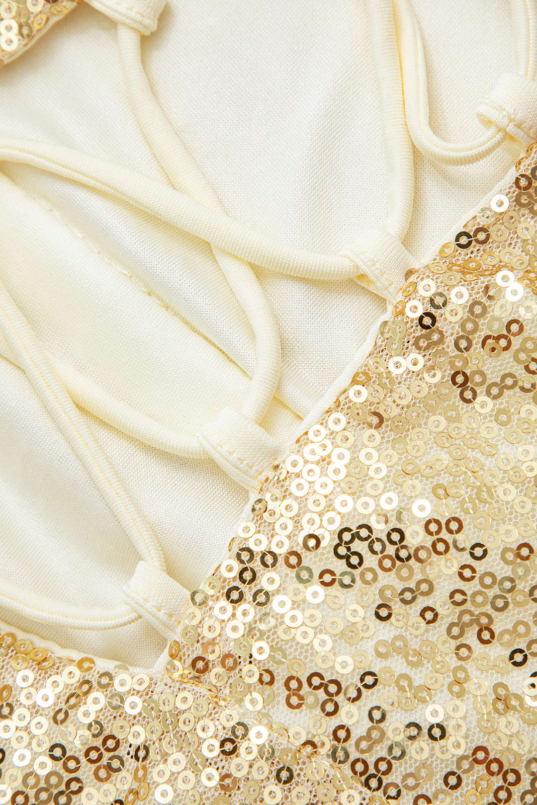 Sequin Embellished Tie Back Mini Dress for Y2K Aesthetic and Coquette Style Outfits Sequin Embellished Tie Back Mini Dress for Y2K Aesthetic and Coquette Style Outfits