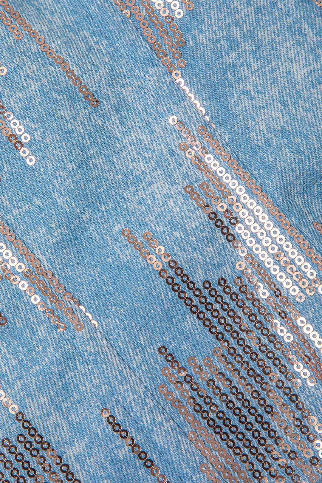 Sequin Lace-Up Denim Tube Top with Zipper - Y2K Fashion Statement Piece Sequin Lace-Up Denim Tube Top with Zipper - Y2K Fashion Statement Piece