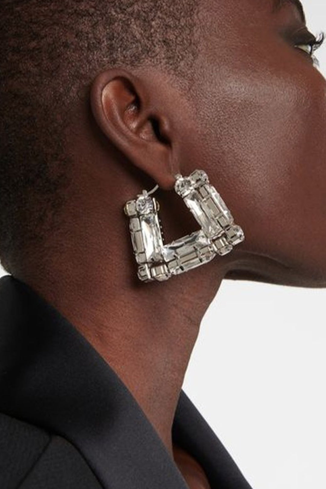 Sparkling Rhinestone Earrings for Y2K Fashion Lovers - Perfect for Coquette and Grunge Aesthetics