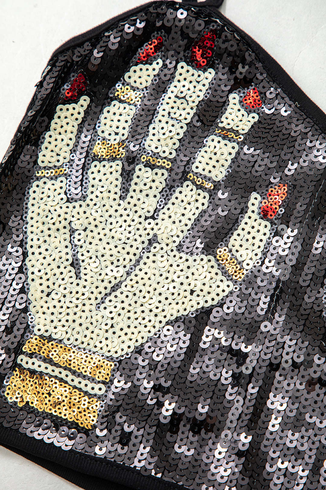 Sparkly Hands Sequin Cami Top - Y2K Fashion Essential for Aesthetic Outfits Sparkly Hands Sequin Cami Top - Y2K Fashion Essential for Aesthetic Outfits