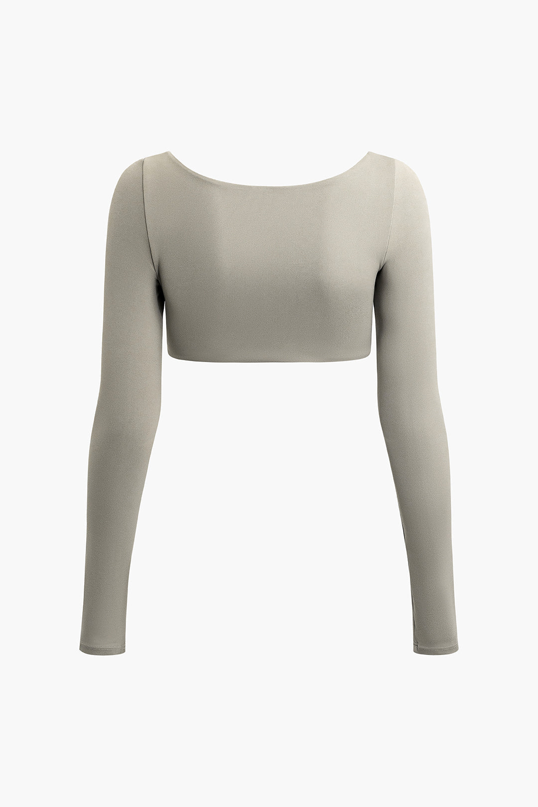 Square Neck Long Sleeve Y2K Yoga Crop Top - Trendy Coquette Aesthetic Activewear Square Neck Long Sleeve Y2K Yoga Crop Top - Trendy Coquette Aesthetic Activewear
