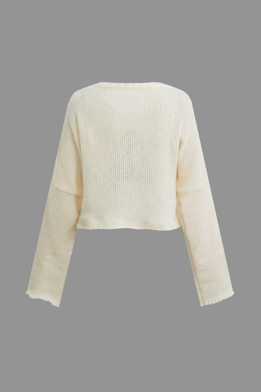 Star Pattern Y2K Aesthetic Round Neck Long Sleeve Knit Sweater for Cozy Outfits Star Pattern Y2K Aesthetic Round Neck Long Sleeve Knit Sweater for Cozy Outfits