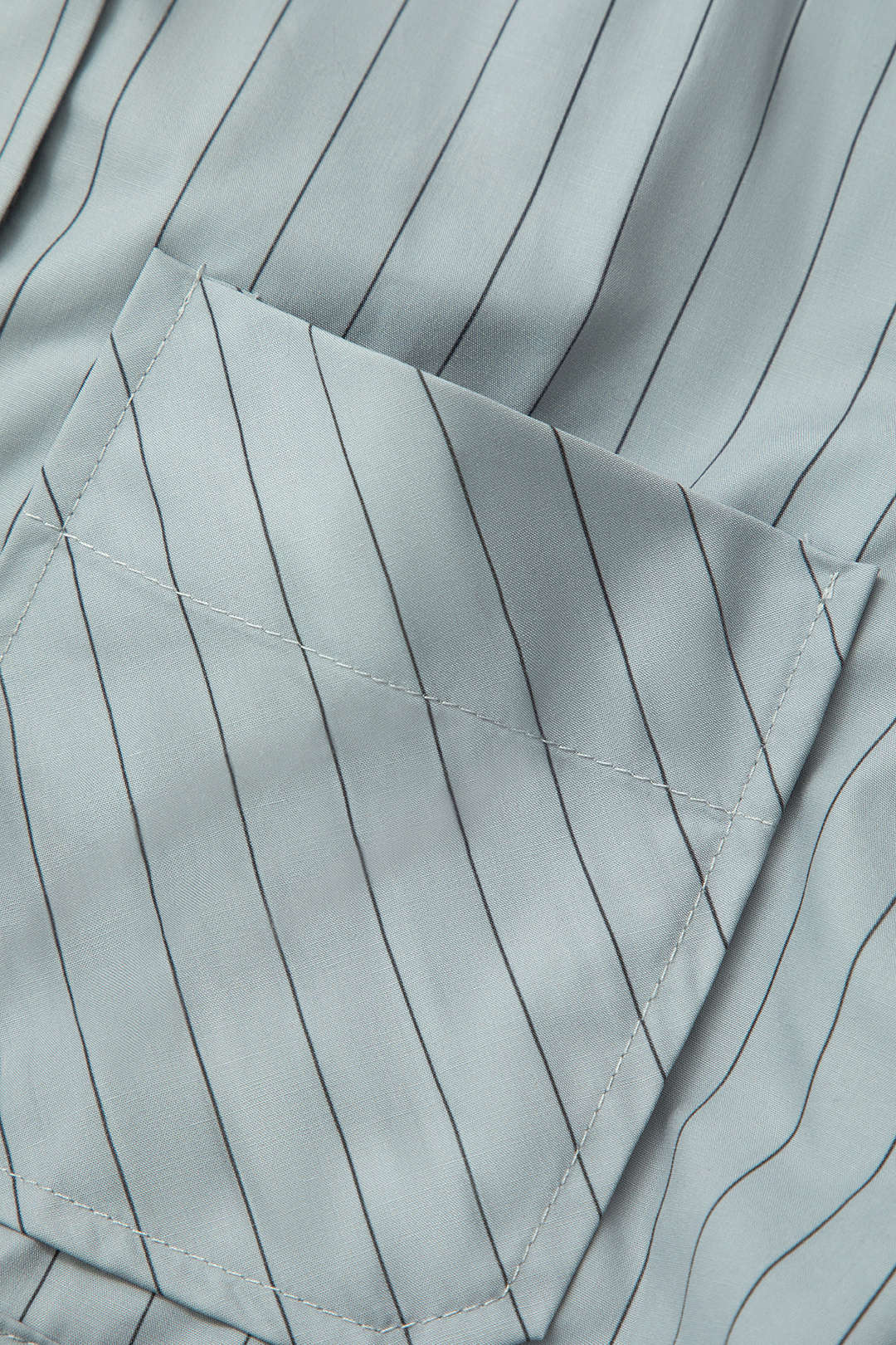 Stripe Chest Pocket Crop Top with Belt - Y2K Aesthetic Cute Top for Trendy Outfits Stripe Chest Pocket Crop Top with Belt - Y2K Aesthetic Cute Top for Trendy Outfits