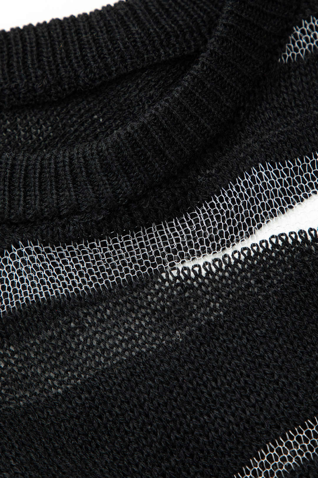 Stripe Round Neck Open Knit Long Sleeve Maxi Dress - Y2K Aesthetic Comfy Fashion Statement Stripe Round Neck Open Knit Long Sleeve Maxi Dress - Y2K Aesthetic Comfy Fashion Statement