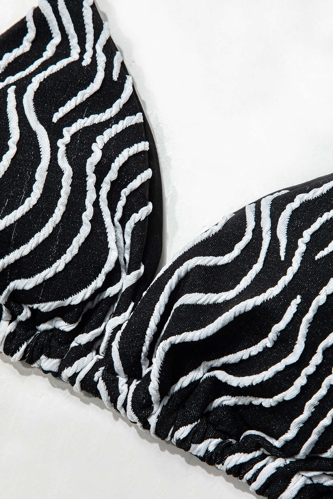 Stripe Side Tie Halter Bikini Two-Piece Set - Y2K Aesthetic Swimwear for Trendy Summer Vibes Stripe Side Tie Halter Bikini Two-Piece Set - Y2K Aesthetic Swimwear for Trendy Summer Vibes