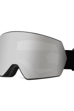 Stylish Outdoor Mirror Ski Goggles for Y2K Aesthetic Winter Adventures