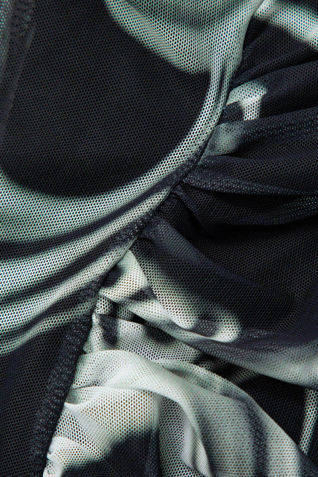 Swirl Print Strapless Ruched Mesh Midi Dress for Y2K Aesthetic and Coquette Style Swirl Print Strapless Ruched Mesh Midi Dress for Y2K Aesthetic and Coquette Style