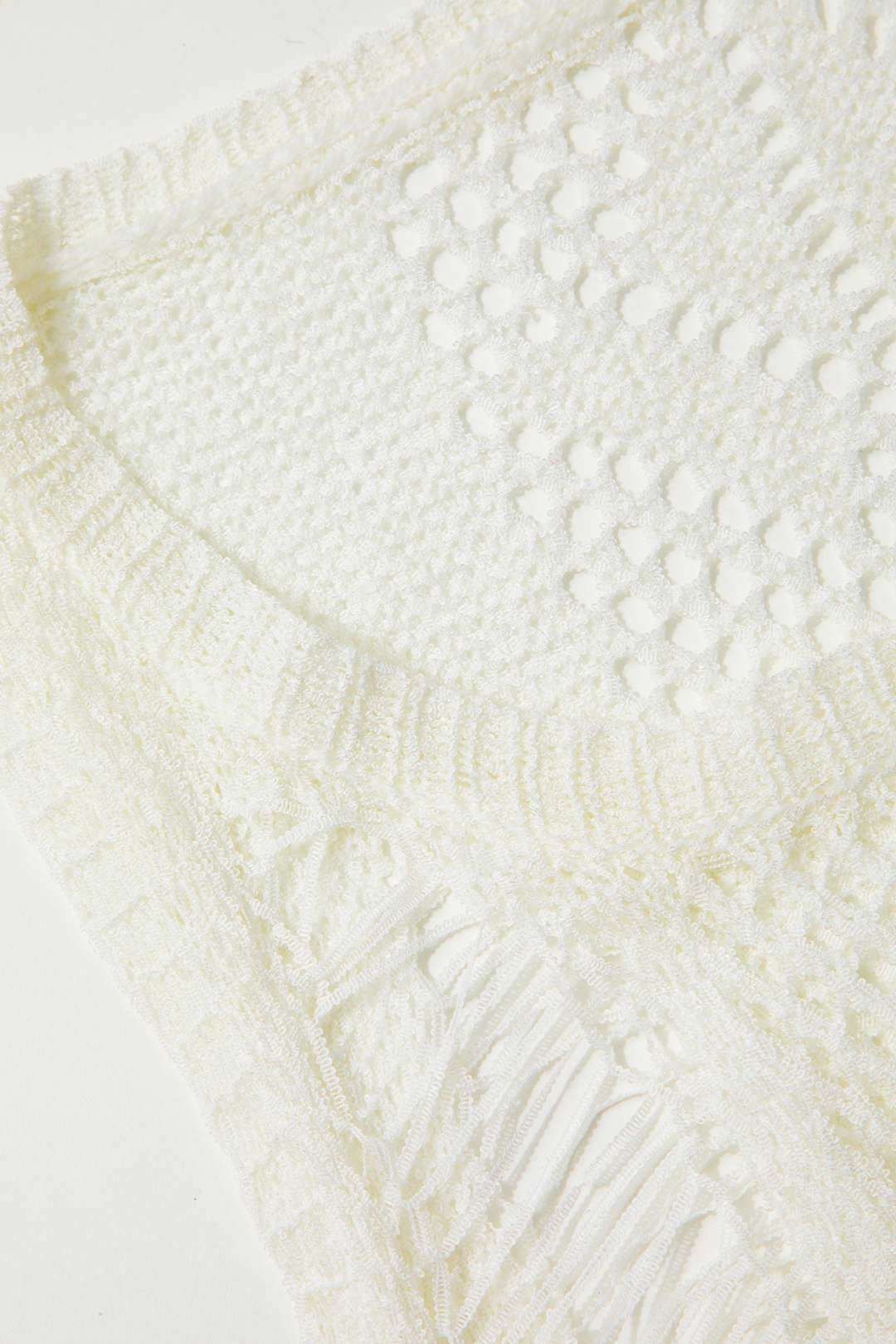 Tassel Hem Open Knit Sleeveless Maxi Dress - Y2K Aesthetic Summer Fashion Essential Tassel Hem Open Knit Sleeveless Maxi Dress - Y2K Aesthetic Summer Fashion Essential