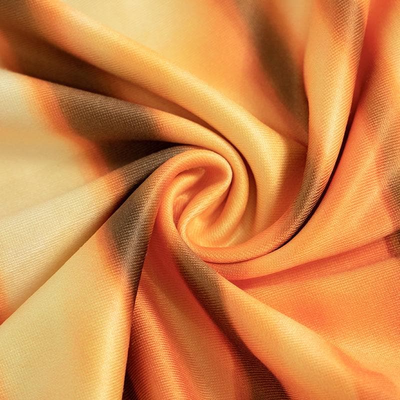 Tiger Print Y2K Aesthetic Long Sleeve Contrast Slit Cami Midi Dress for Trendy Looks Tiger Print Y2K Aesthetic Long Sleeve Contrast Slit Cami Midi Dress for Trendy Looks