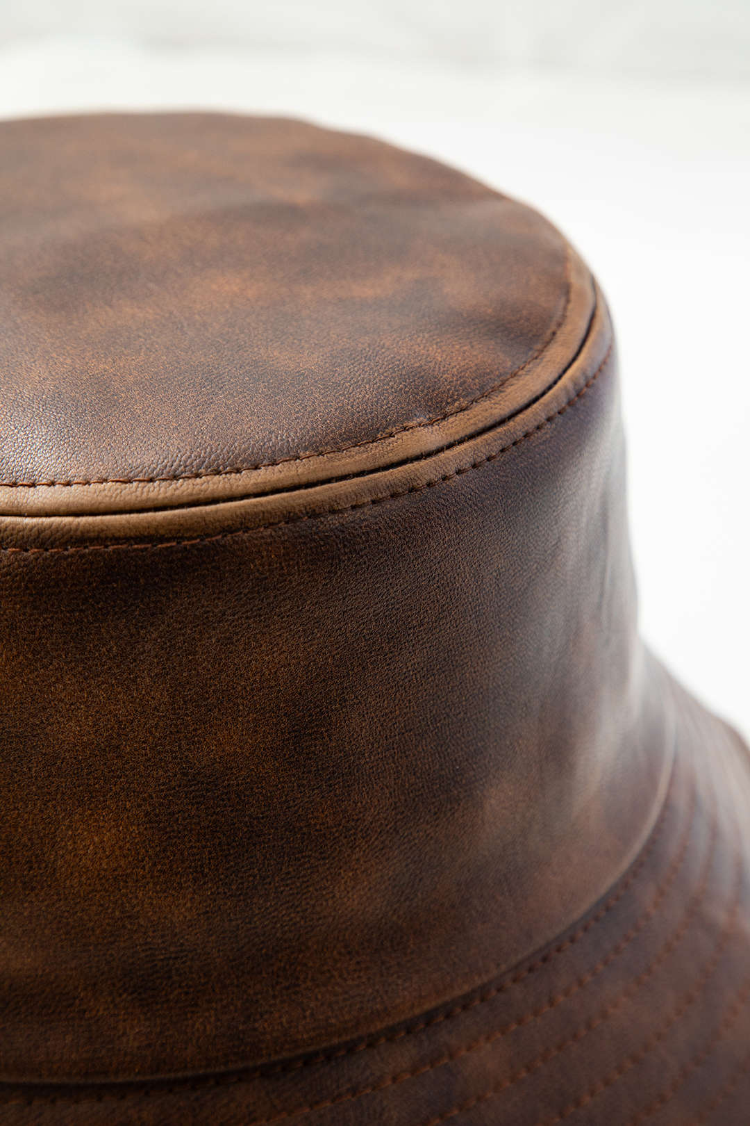 Trendy Faux Leather Bucket Hat for Y2K Aesthetic and Grunge Style Outfits Trendy Faux Leather Bucket Hat for Y2K Aesthetic and Grunge Style Outfits