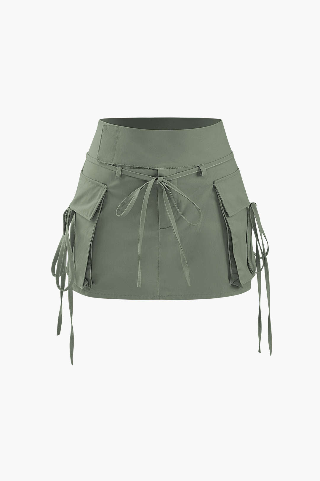 Trendy Low Rise Cargo Mini Skirt for Y2K Aesthetic and Grunge Style Outfits