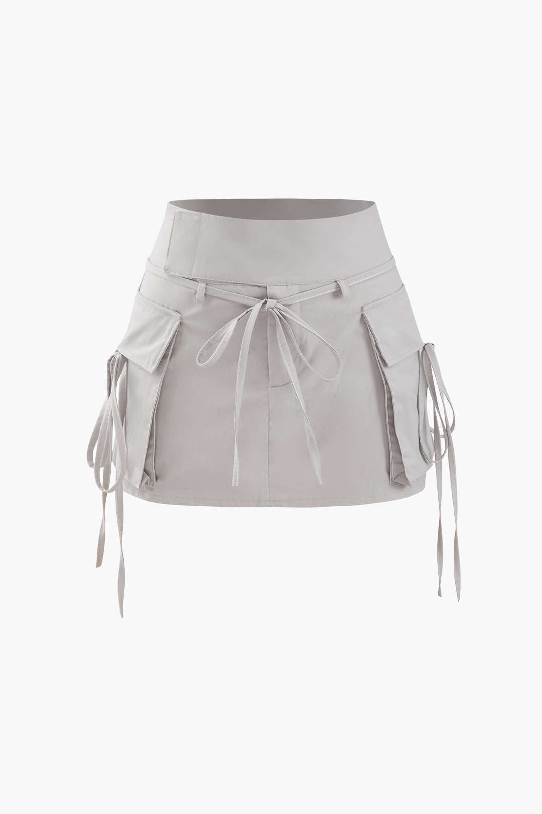 Trendy Low Rise Cargo Mini Skirt for Y2K Aesthetic and Grunge Style Outfits