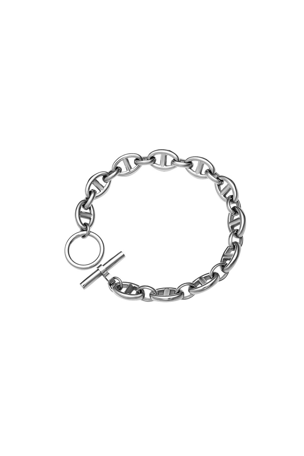 Trendy Metal Chain Bracelet for Y2K Aesthetic and Coquette Style Outfits